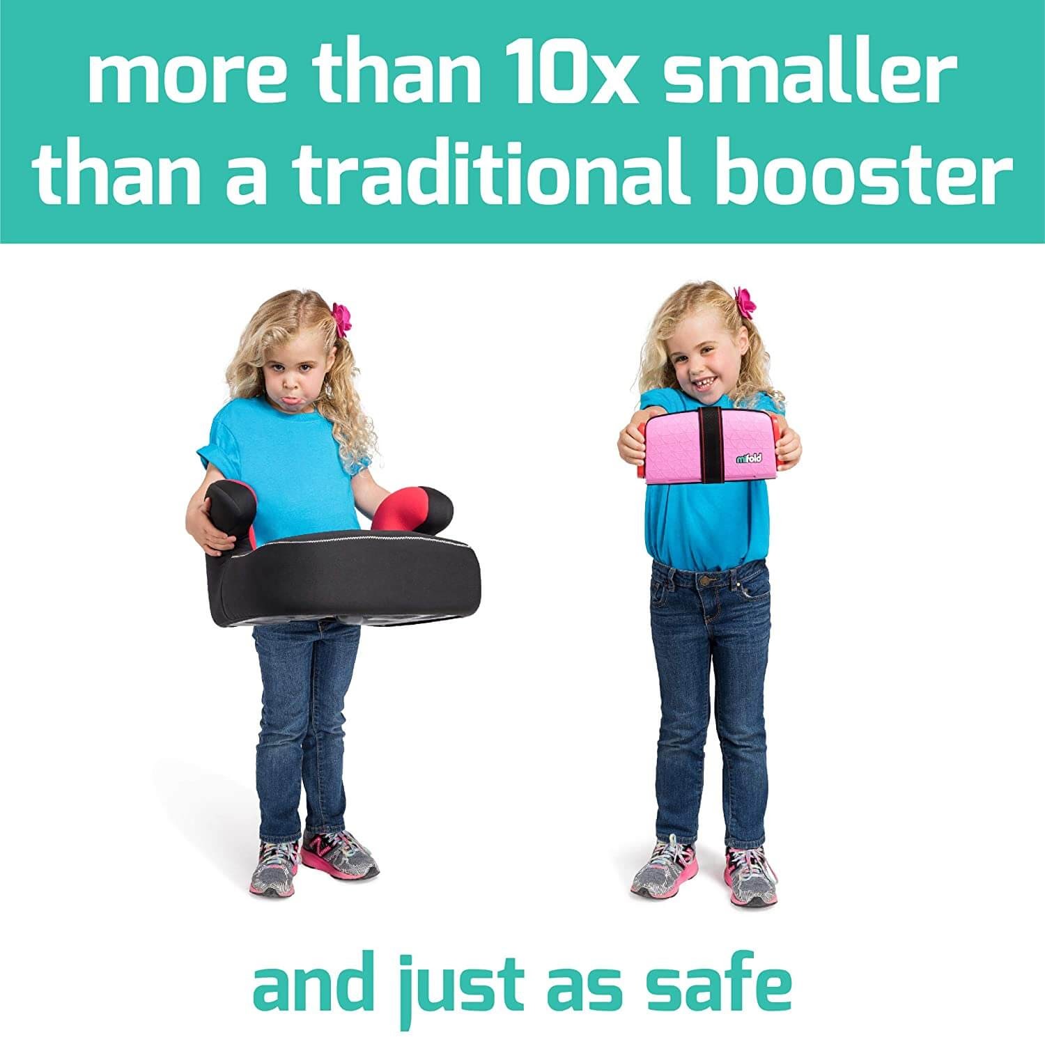 mifold Grab-and-Go Car Booster Seat