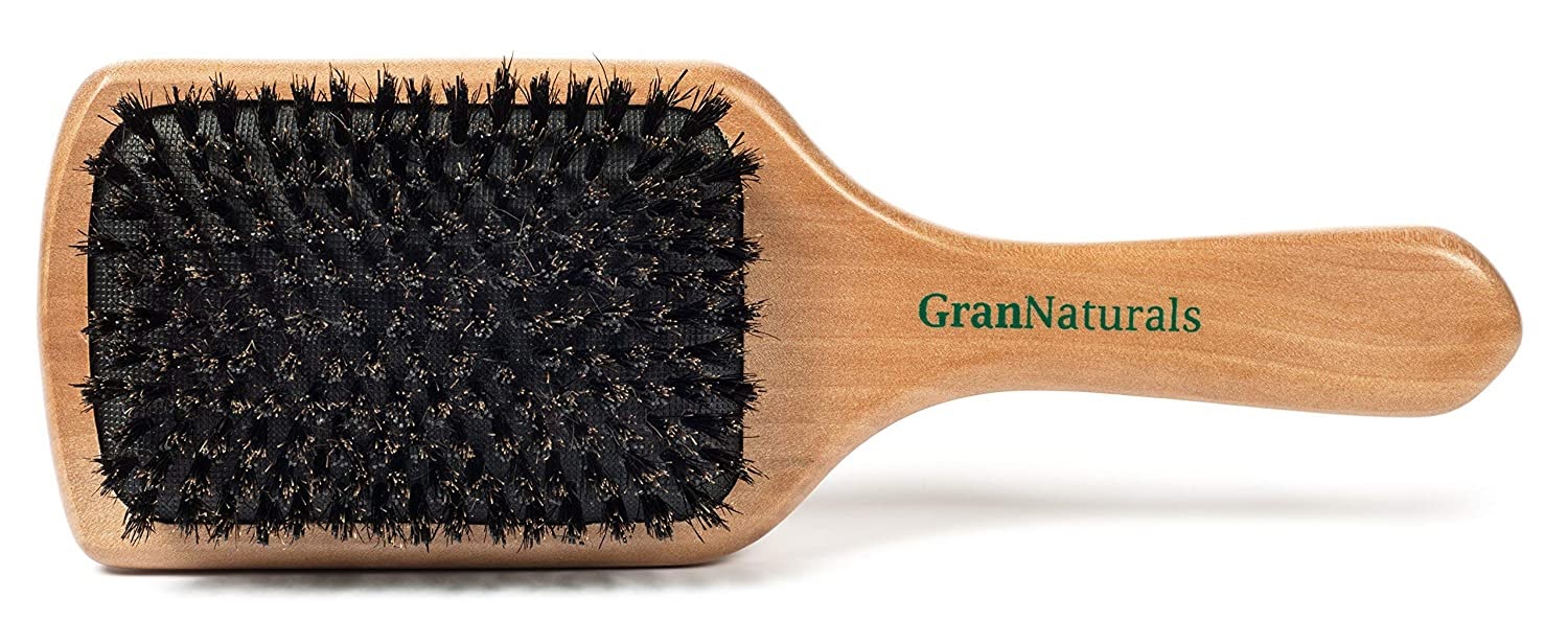 GranNaturals Boar Bristle Hair Brush
