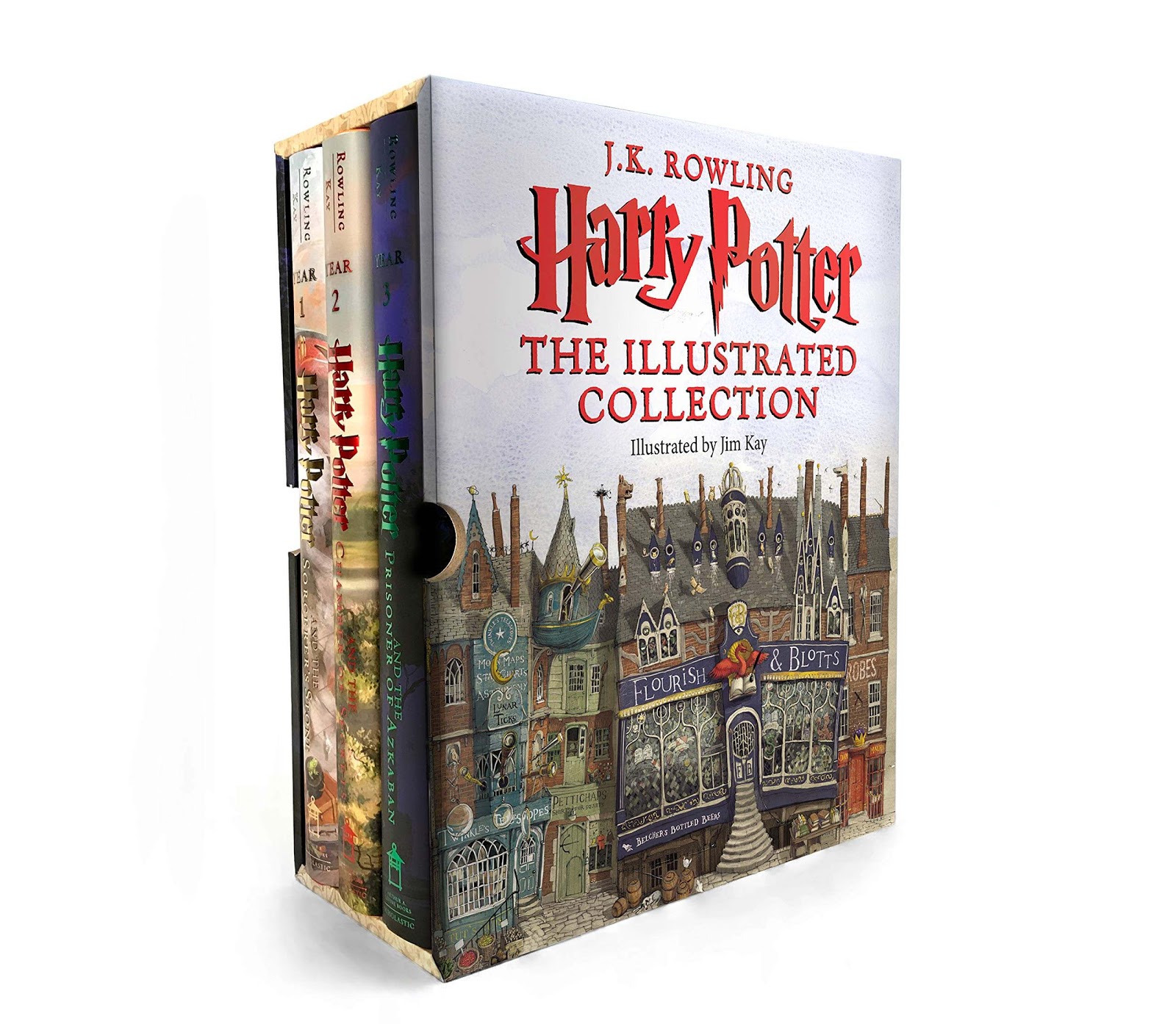 Harry Potter the Illustrated Collection (Books 1-3)