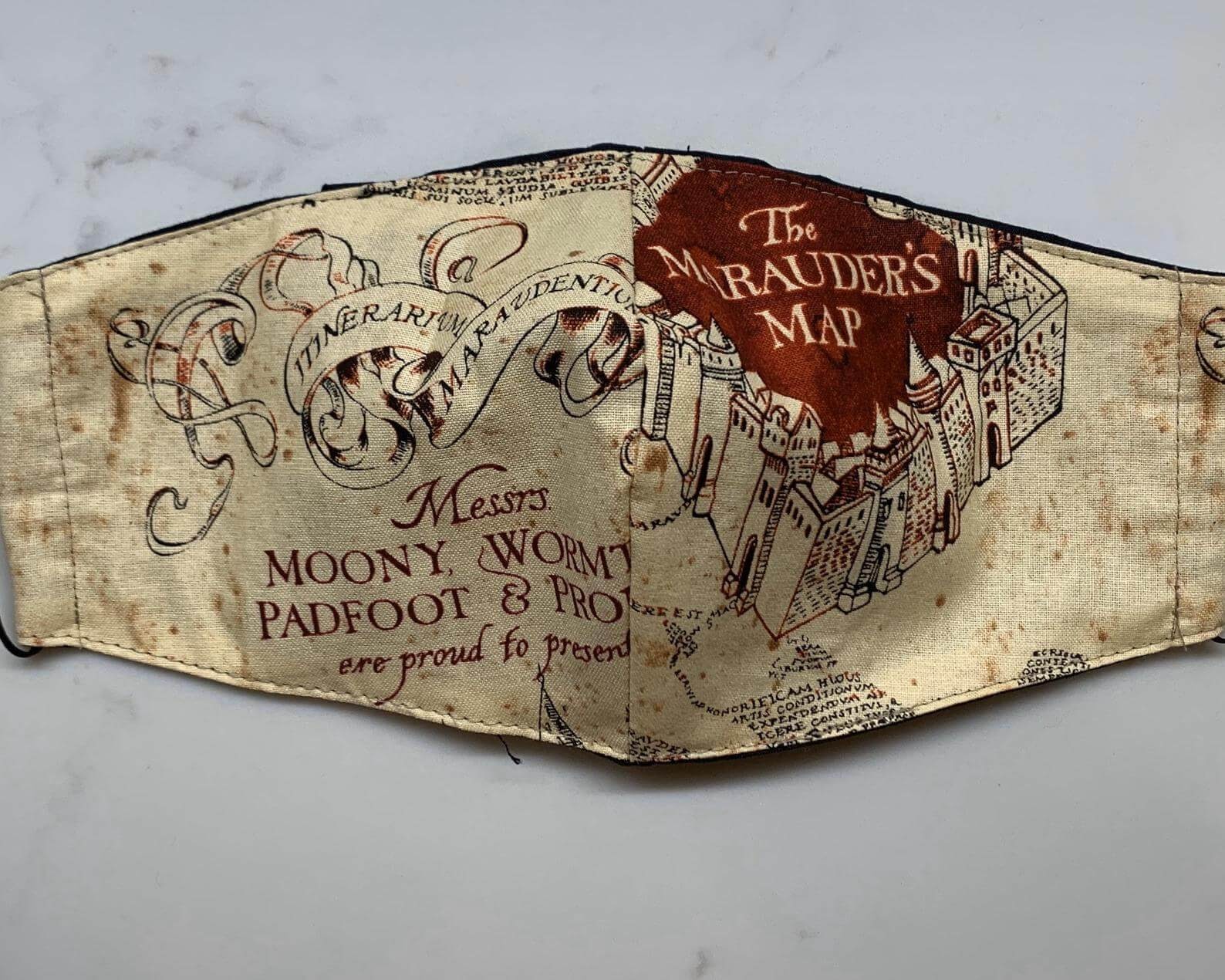 The Marauder’s Map Mask