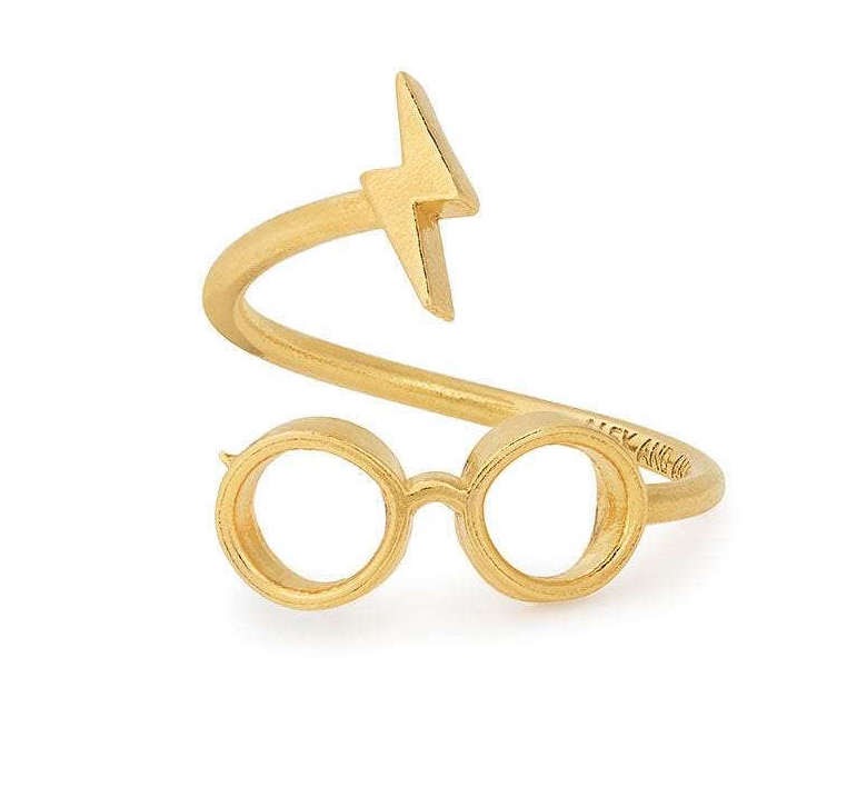 Harry Potter Glasses + Scar Ring Wrap