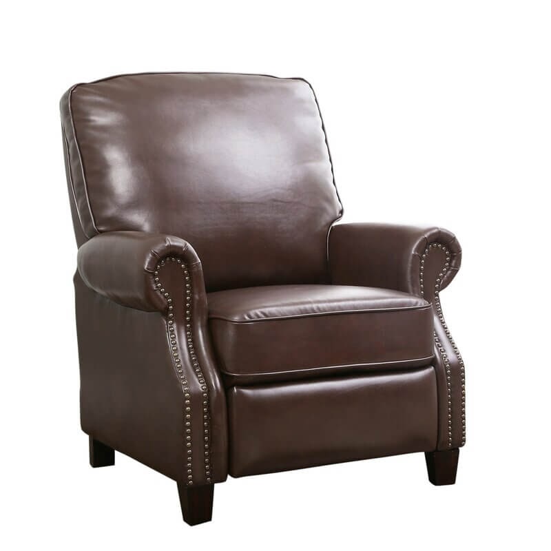 Faux Leather Manual Recliner