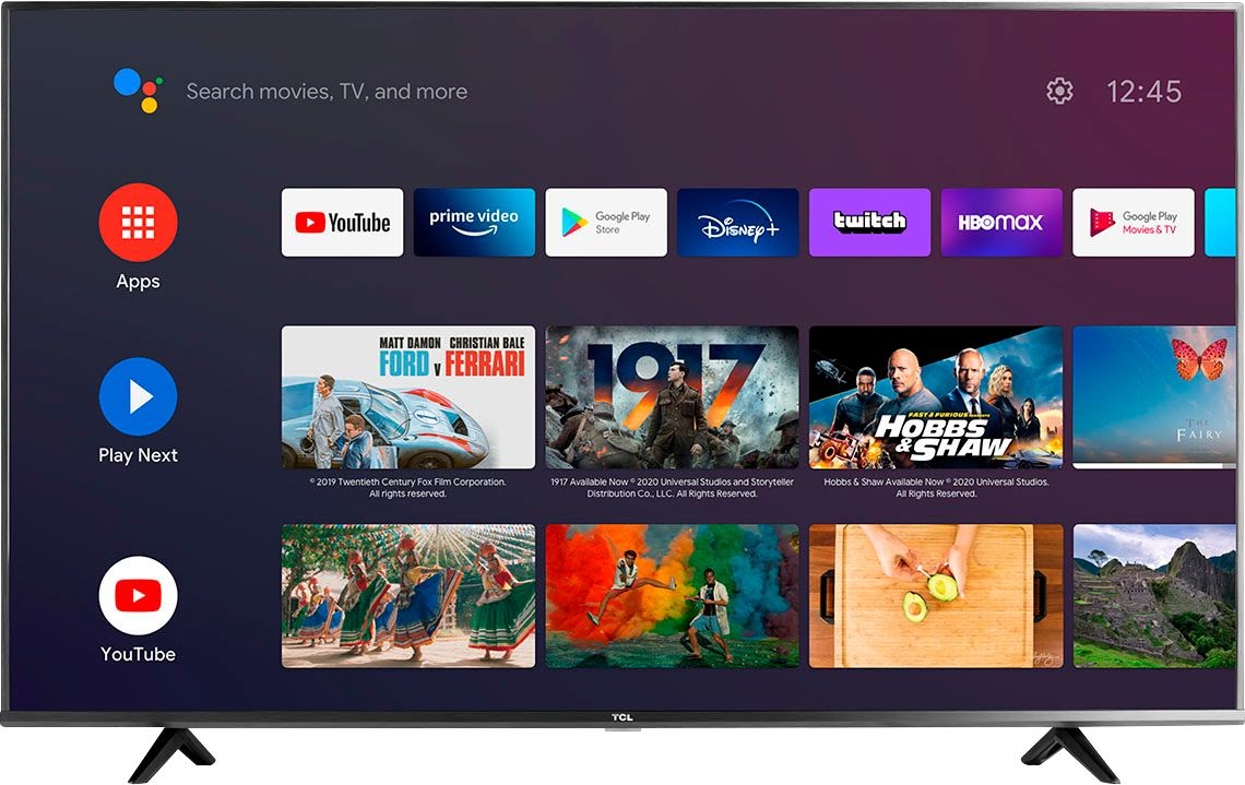 TCL 55" 4K Android TV