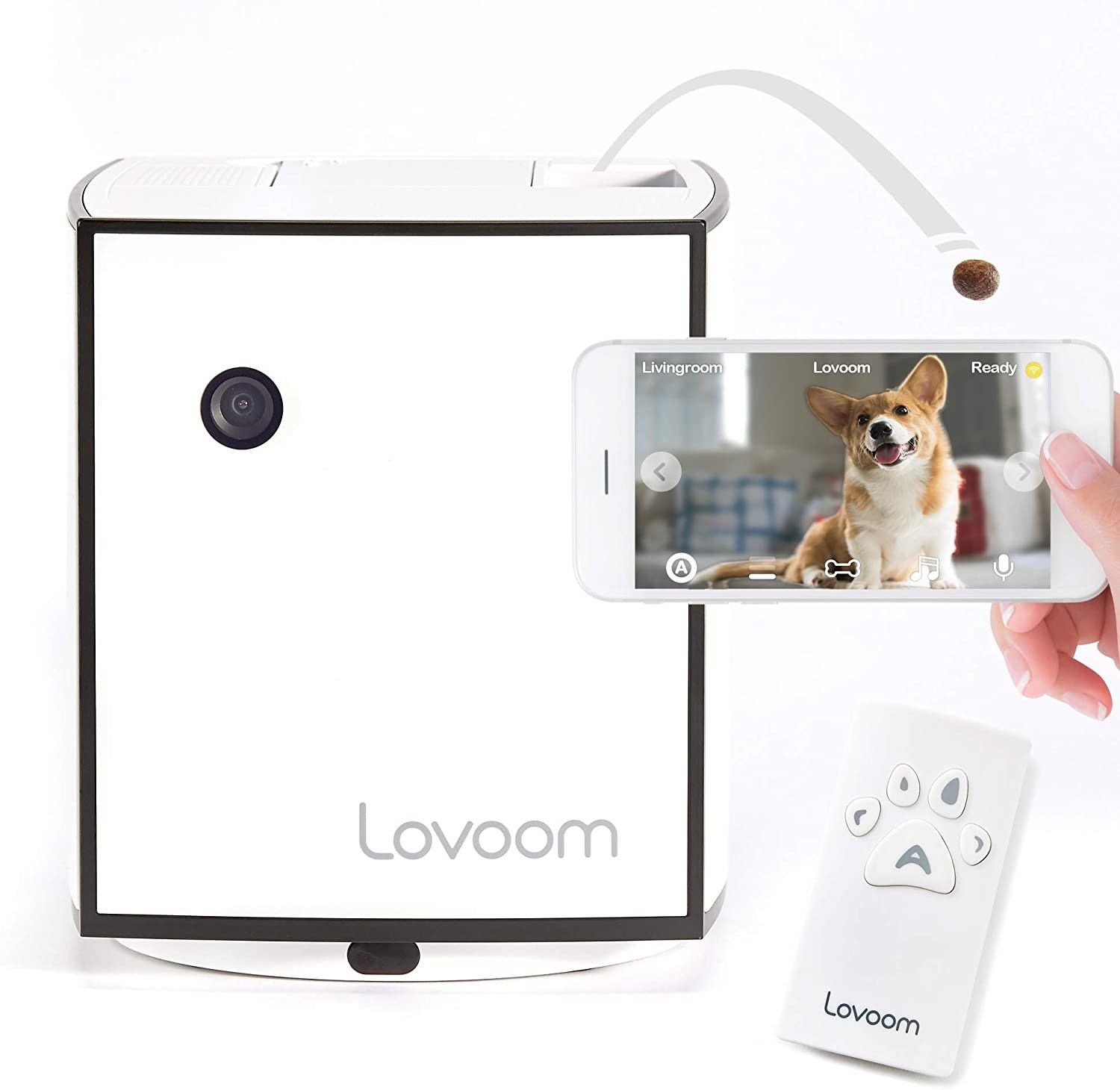 Lovoom Interactive Pet-Monitoring Camera