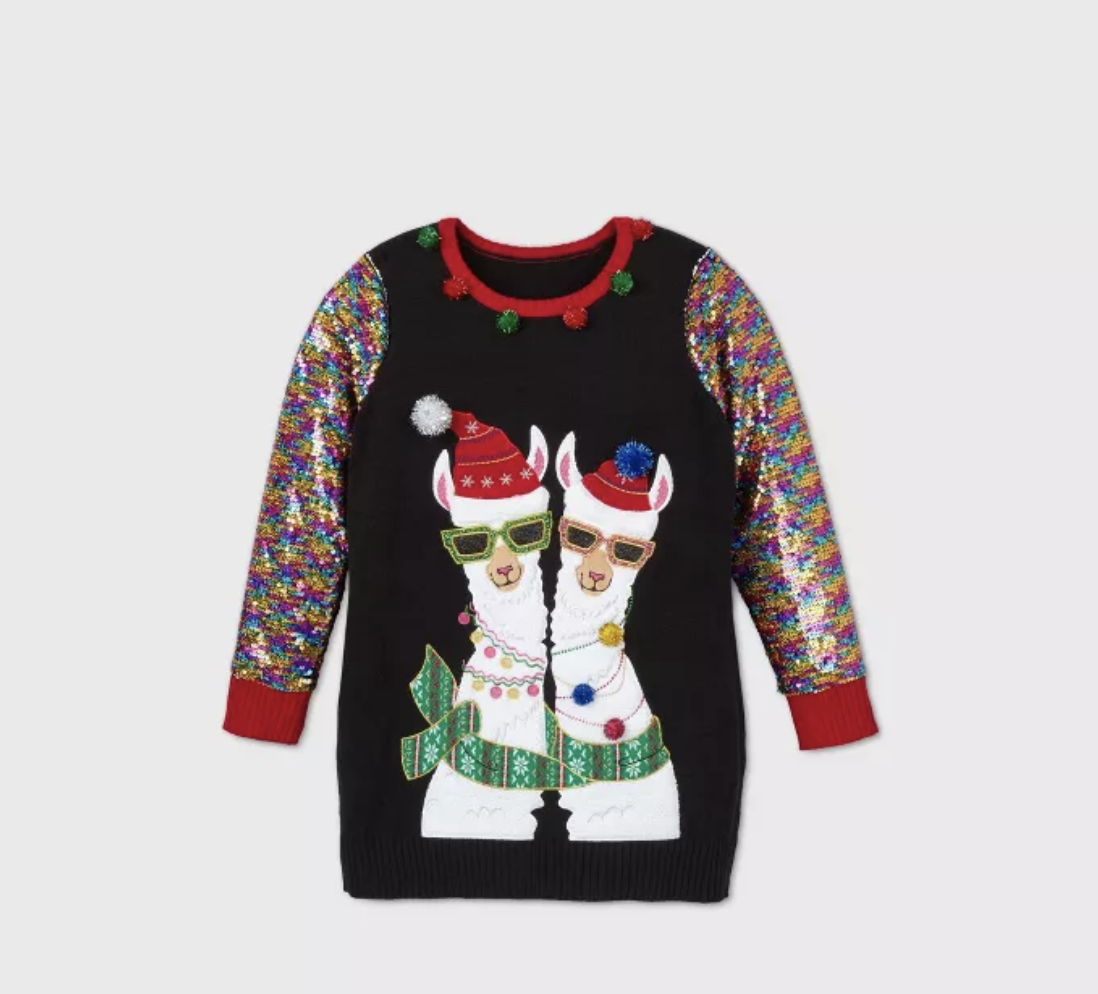 Target Llama Holiday Sweater