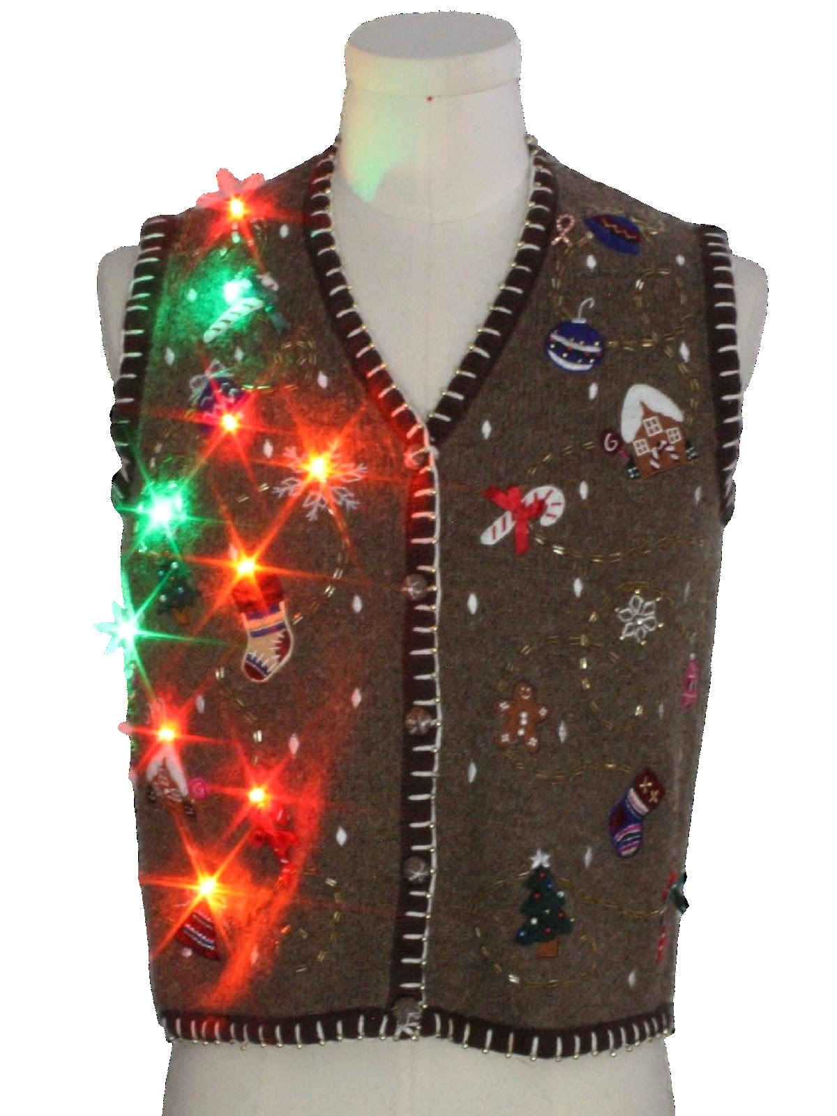 Rusty Zipper's holiday vest
