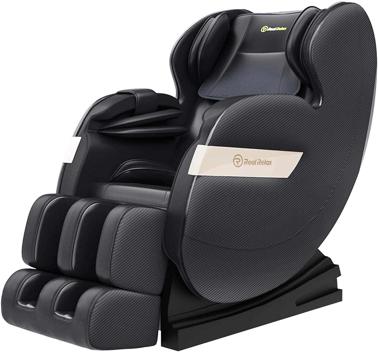 Real Relax 2020 Massage Chair, Full Body Zero Gravity Shiatsu Recliner