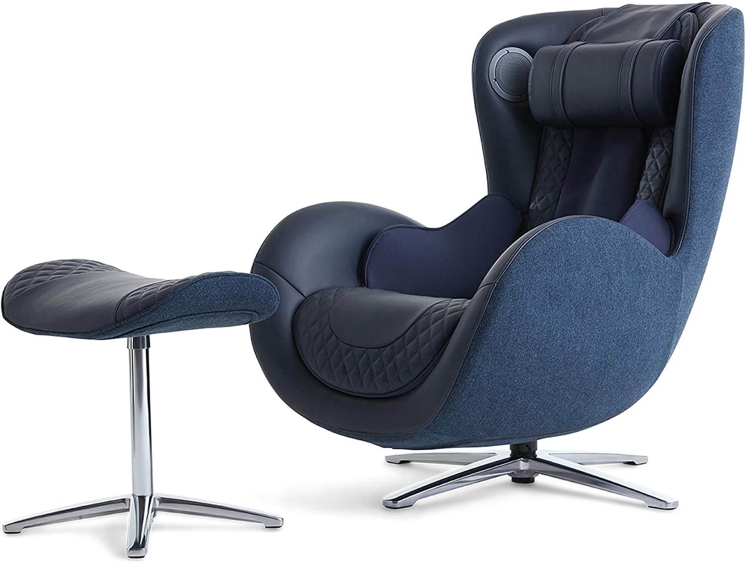 Nouhaus Classic Massage Chair with Ottoman
