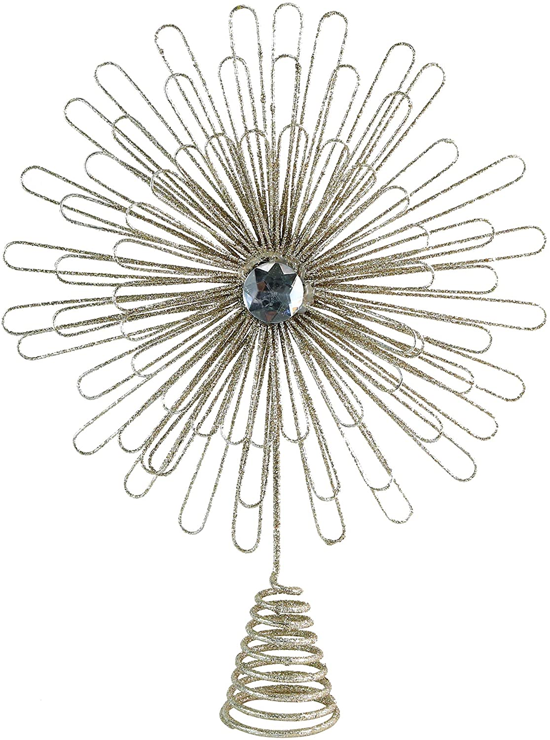 Ornativity Flower Sunburst Tree Topper