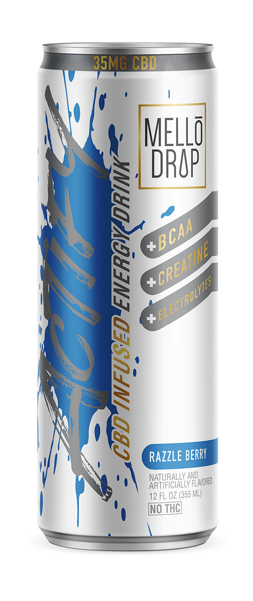 Mello Drop CBD Infused Energy Drink