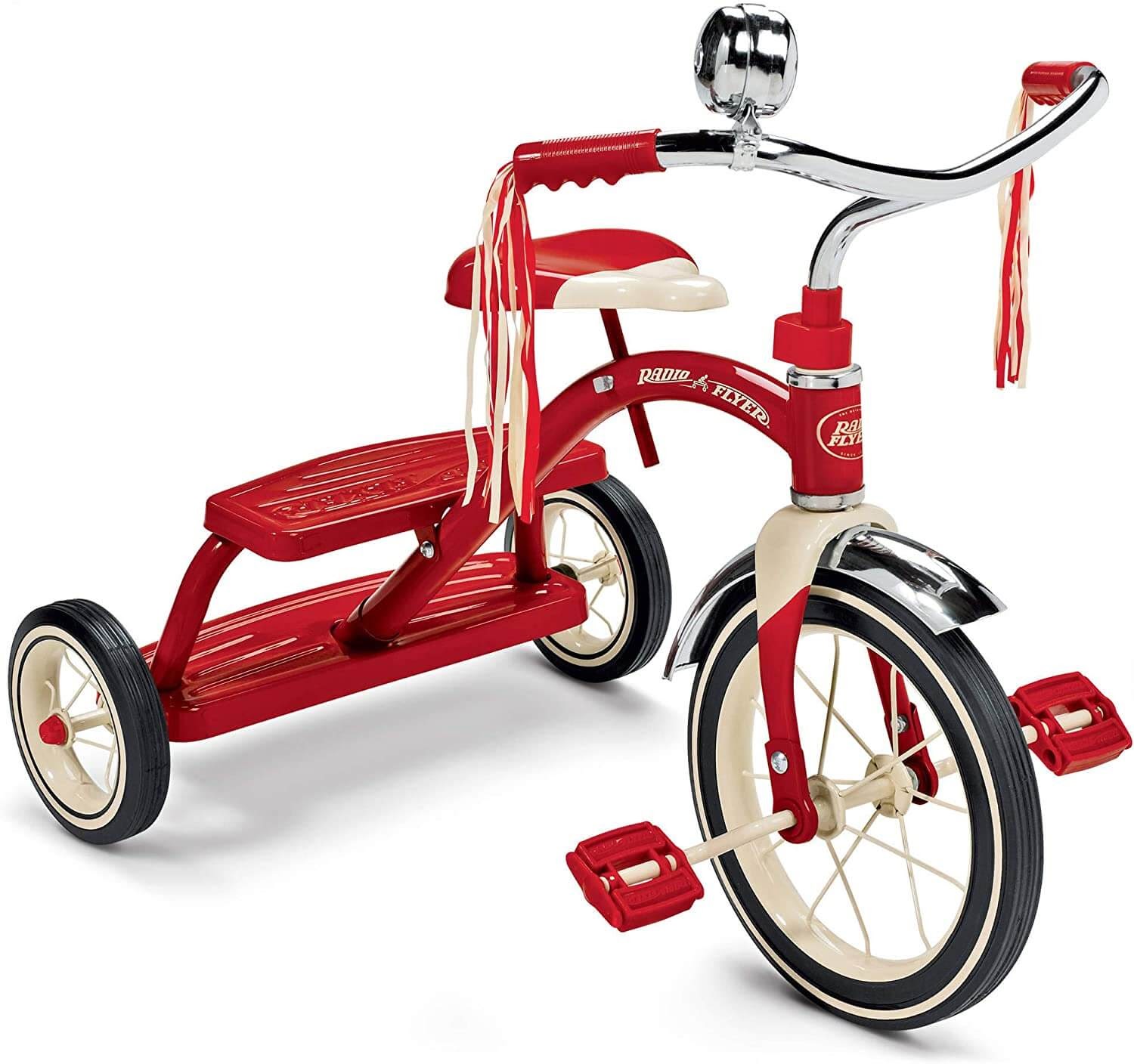 Radio Flyer Classic Red Dual Deck Tricycle