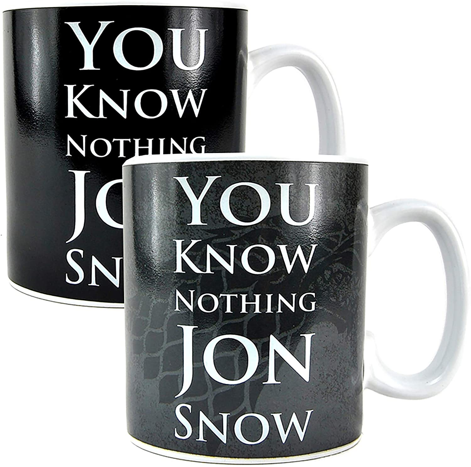 Jon Snow Heat Transforming Mug