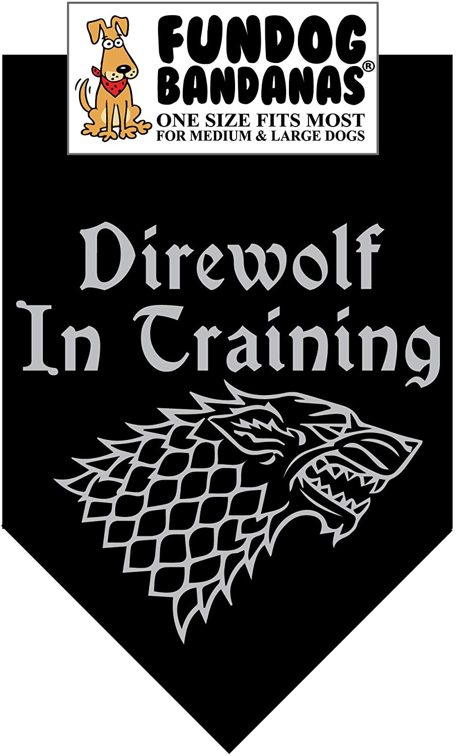 Direwolf Dog BandanaÂ