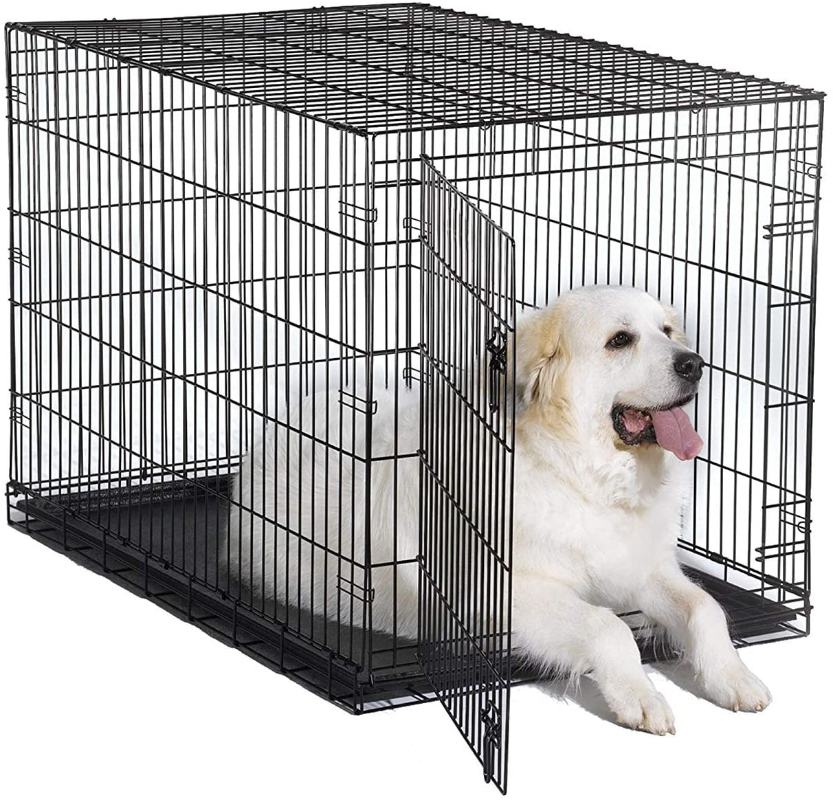 New World Folding Metal Dog CrateÂ