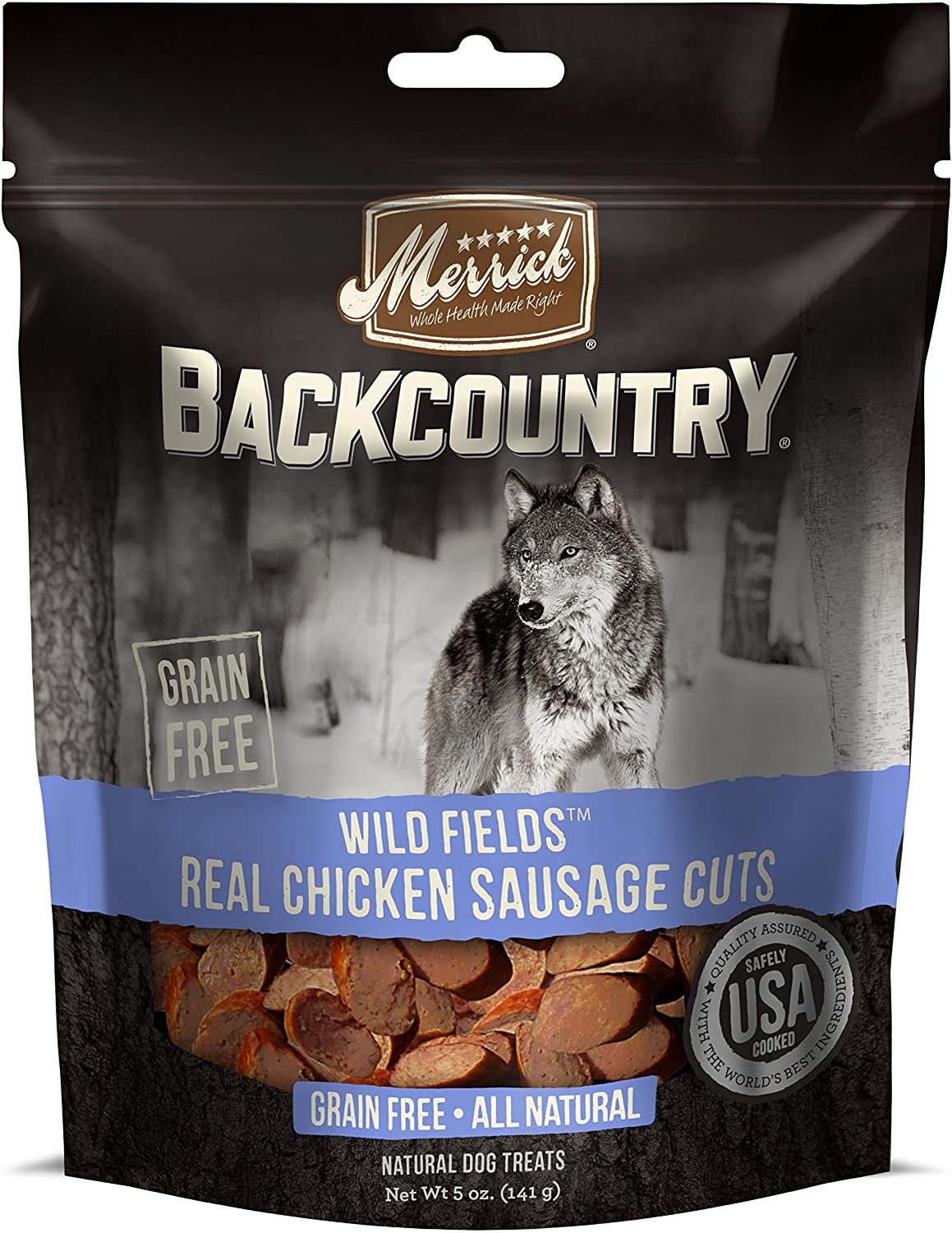 Merrick Backcountry Real Chicken Sausage Cuts