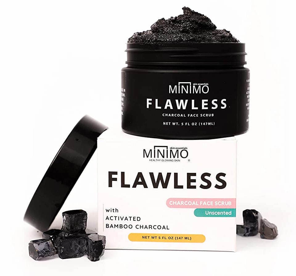 Minimo Flawless Charcoal Face Scrub