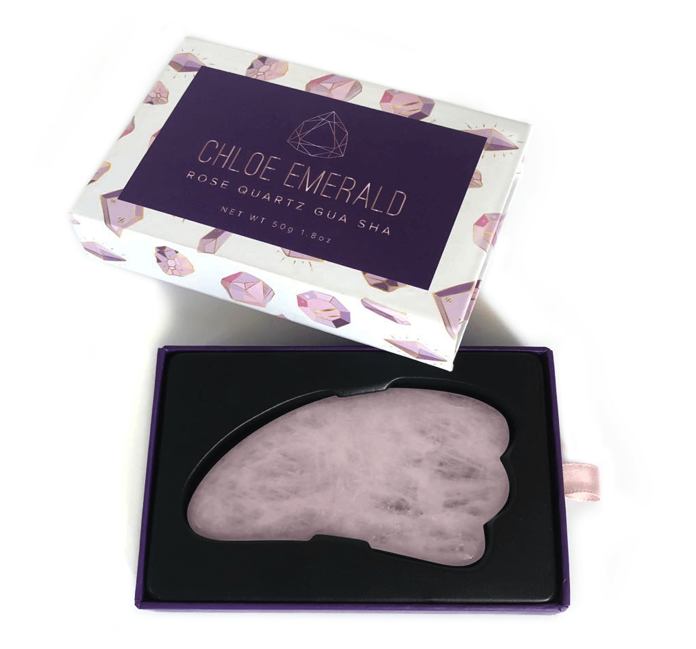 Chloe Emerald Rose Quartz Gua Sh