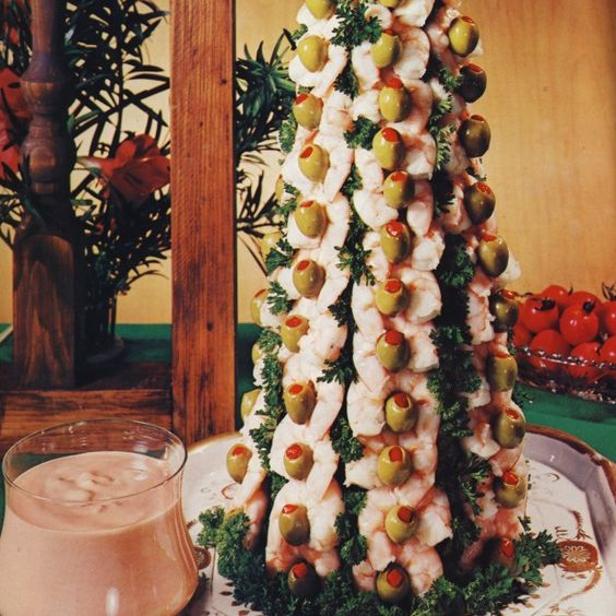 Shrimp Christmas Tree