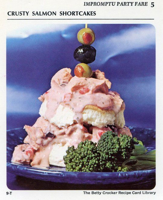 Crusty Salmon Shortcake