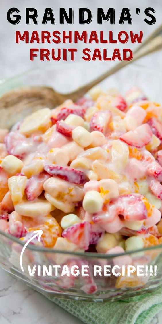 Marshmallow Fruit Salad