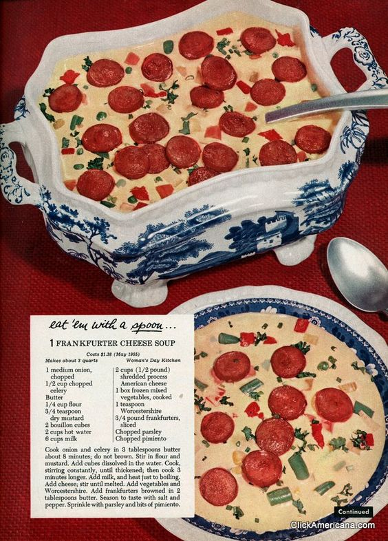 Cheesy Hotdog Soup