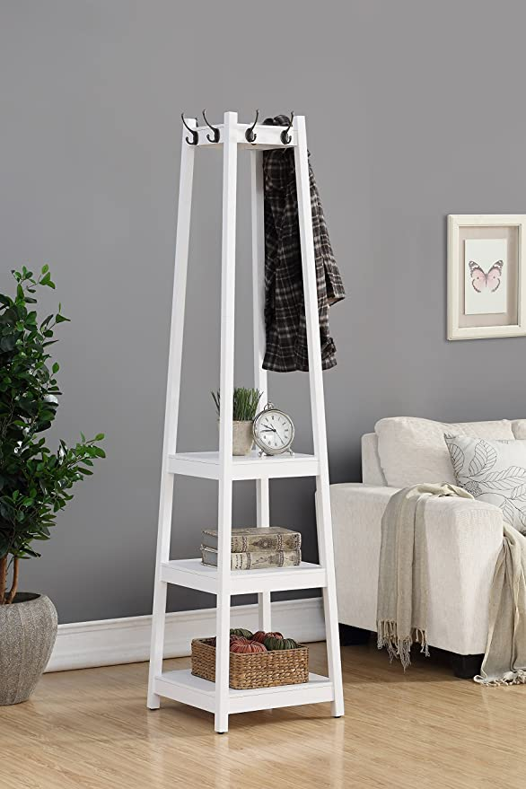 Roundhill Furniture Vassen Coat Rack
