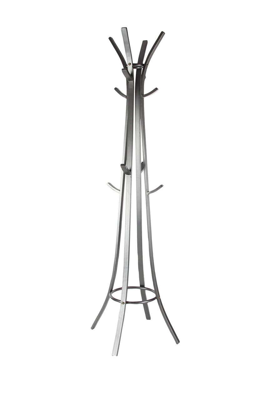 Iron and Glass Coat Rack