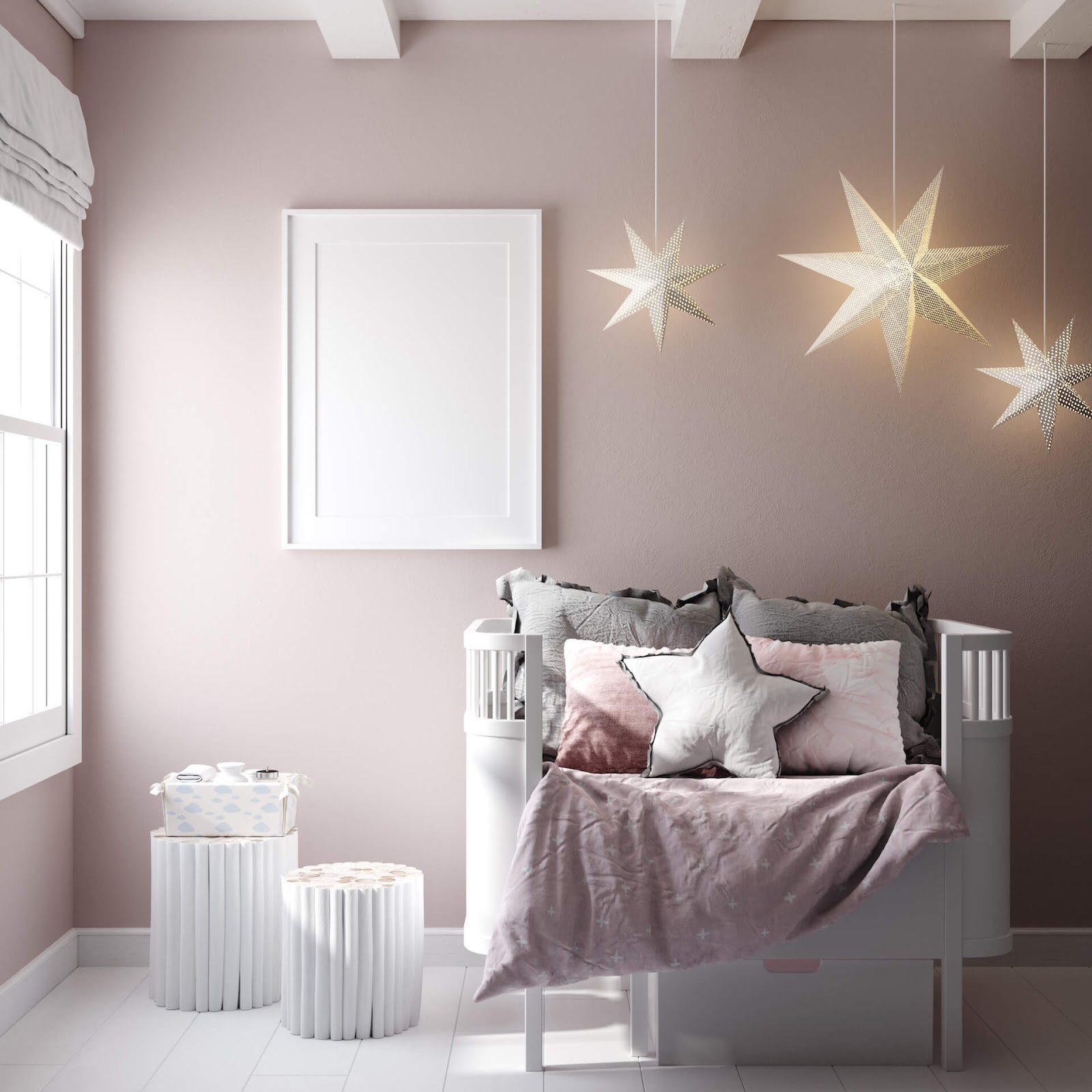 Room panted pink