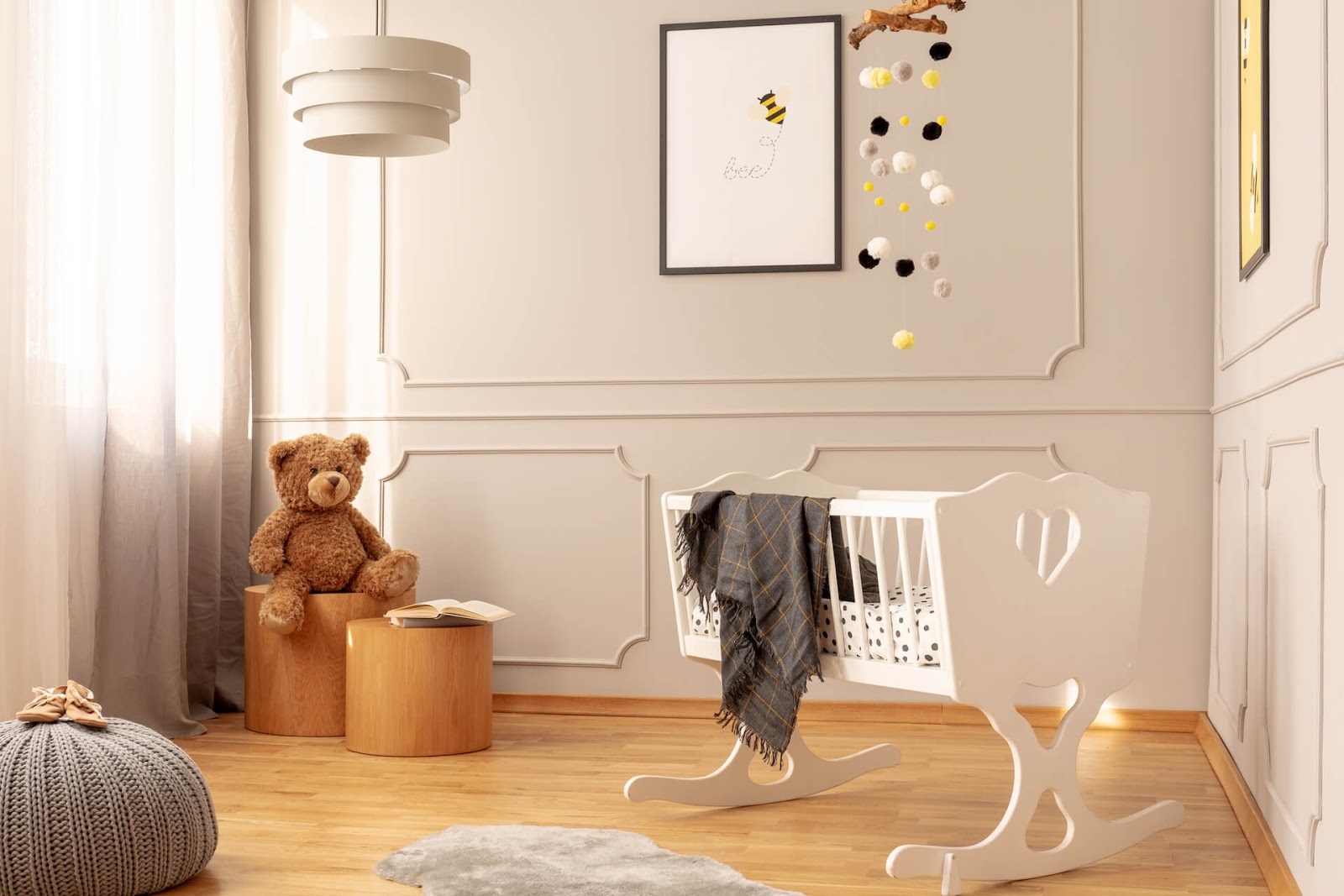 Room painted brown