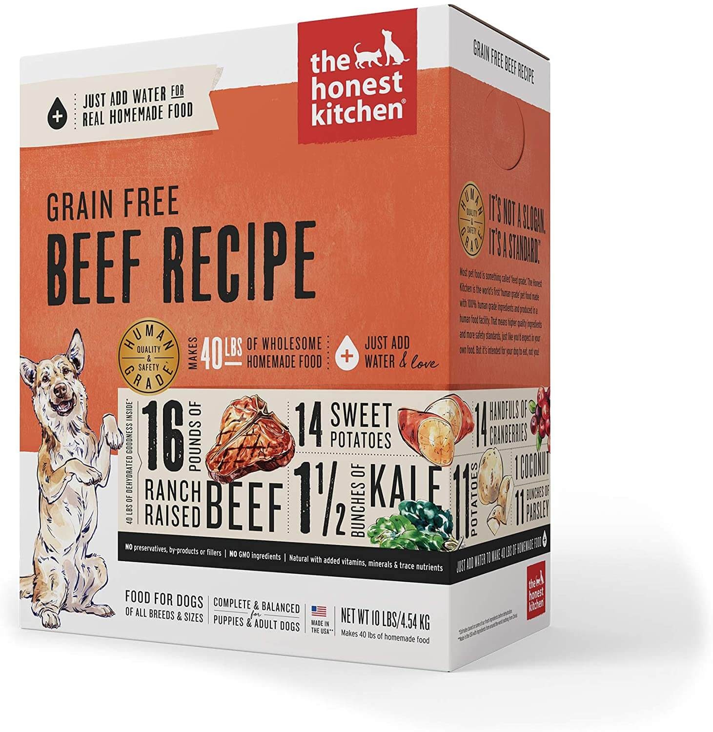 Honest Kitchen Grain-Free Beef Recipe