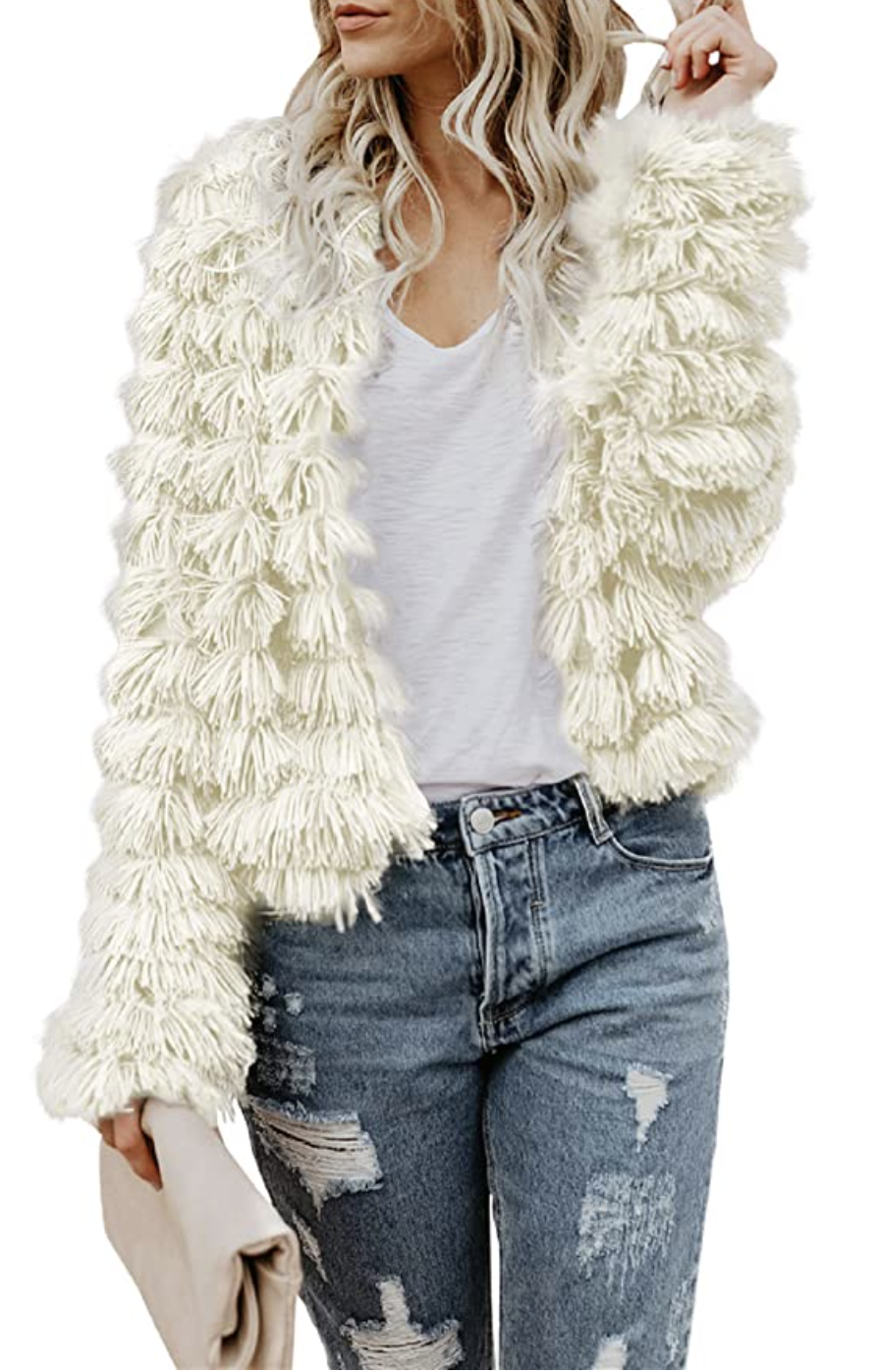 Shaggy Jacket Cardigan