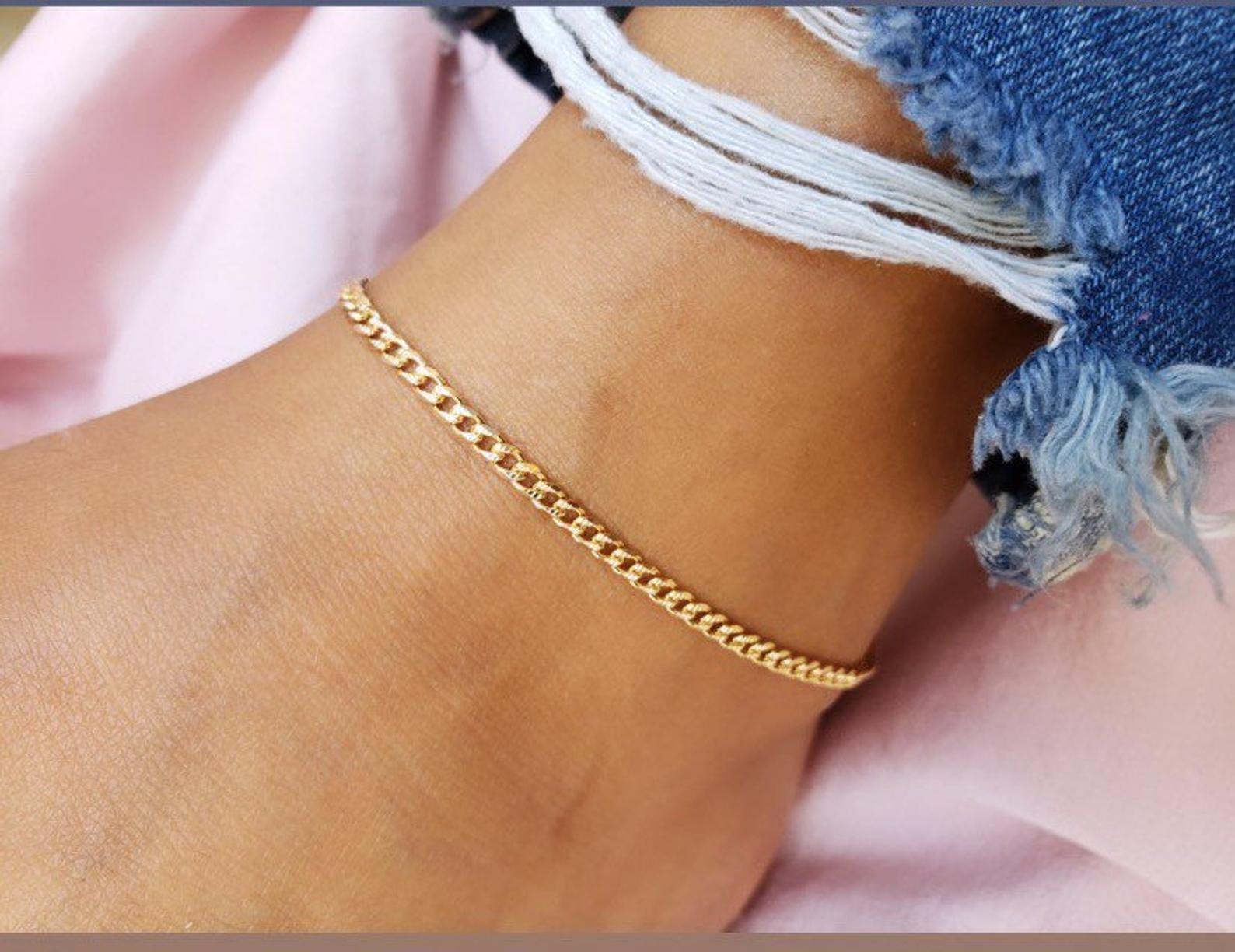 Gold Filled Anklet