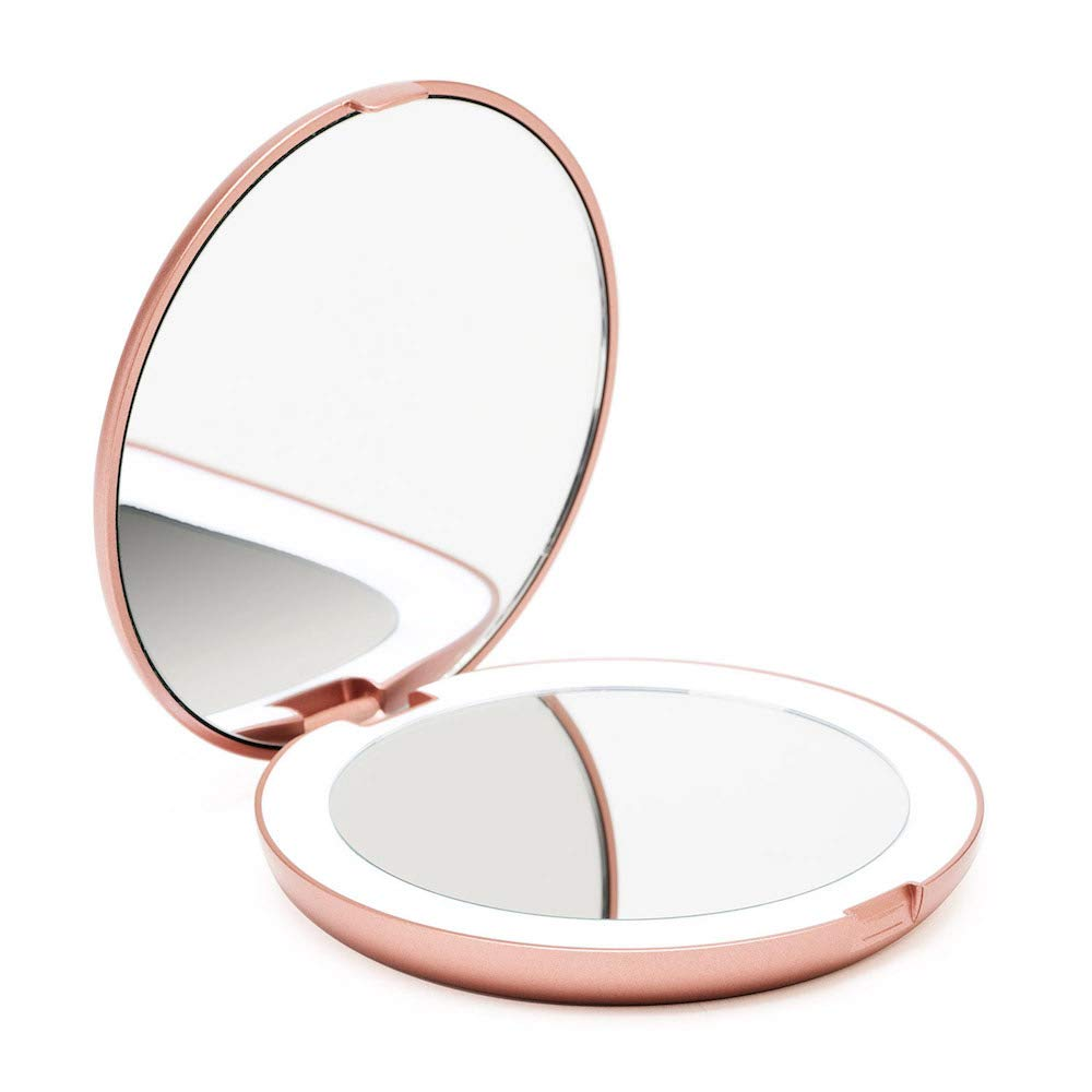 Lighted Travel Makeup Mirror