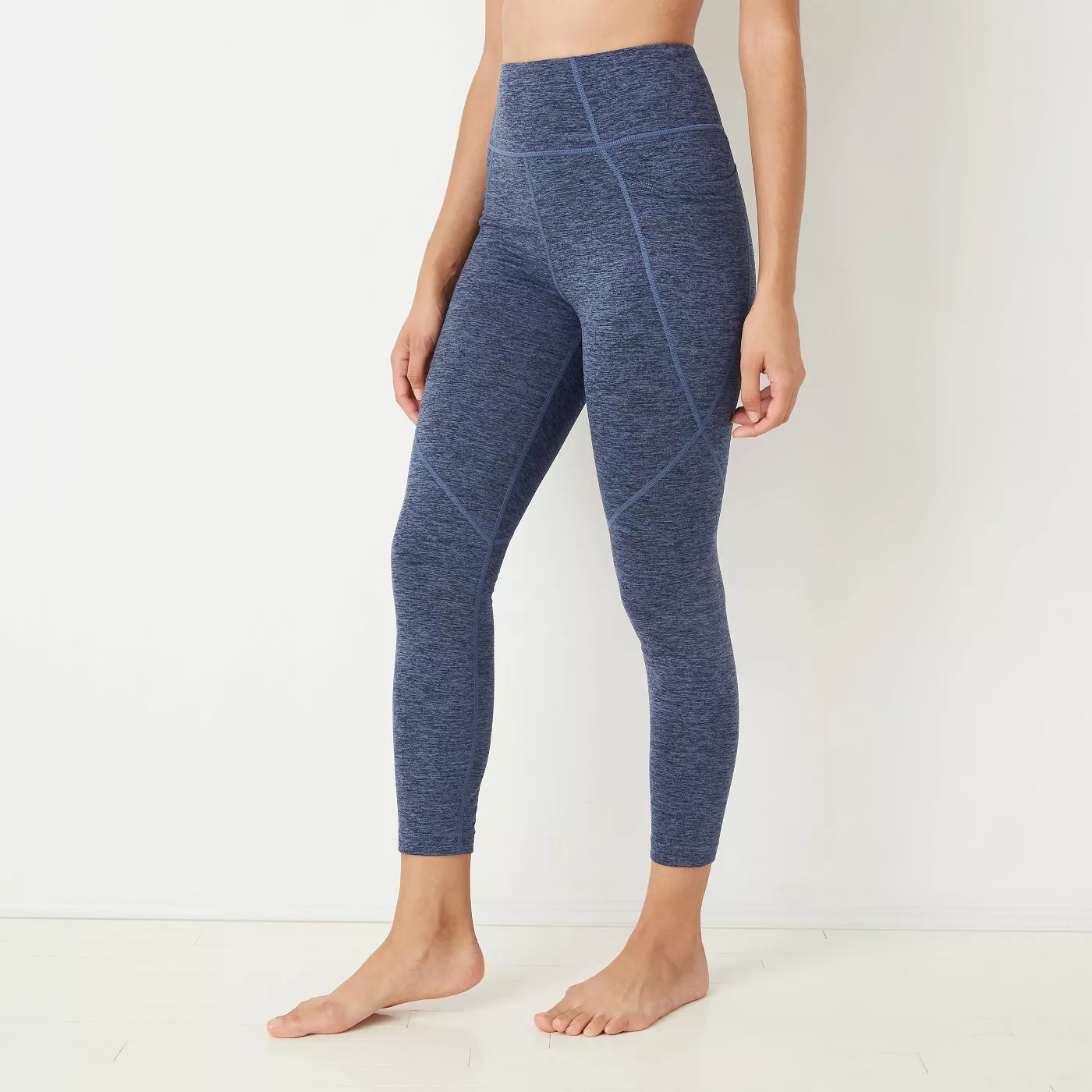 High-Waisted Brushed Jersey Leggings