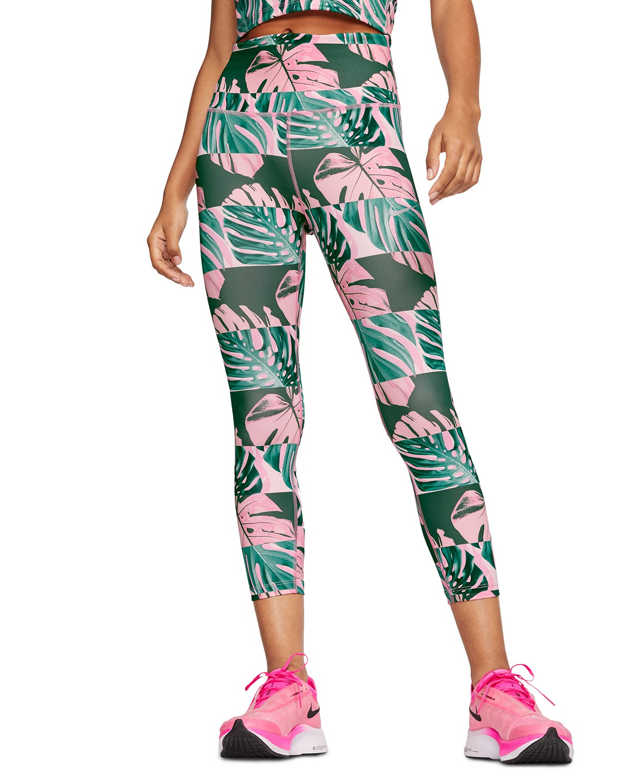 Women's Dri-FIT Printed Cropped Leggings