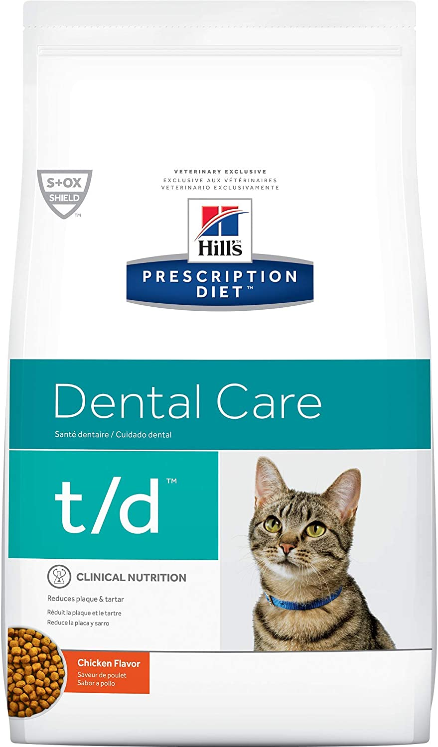 Hill’s Prescription Diet t/d Dental Care Chicken Flavor Dry Cat Food