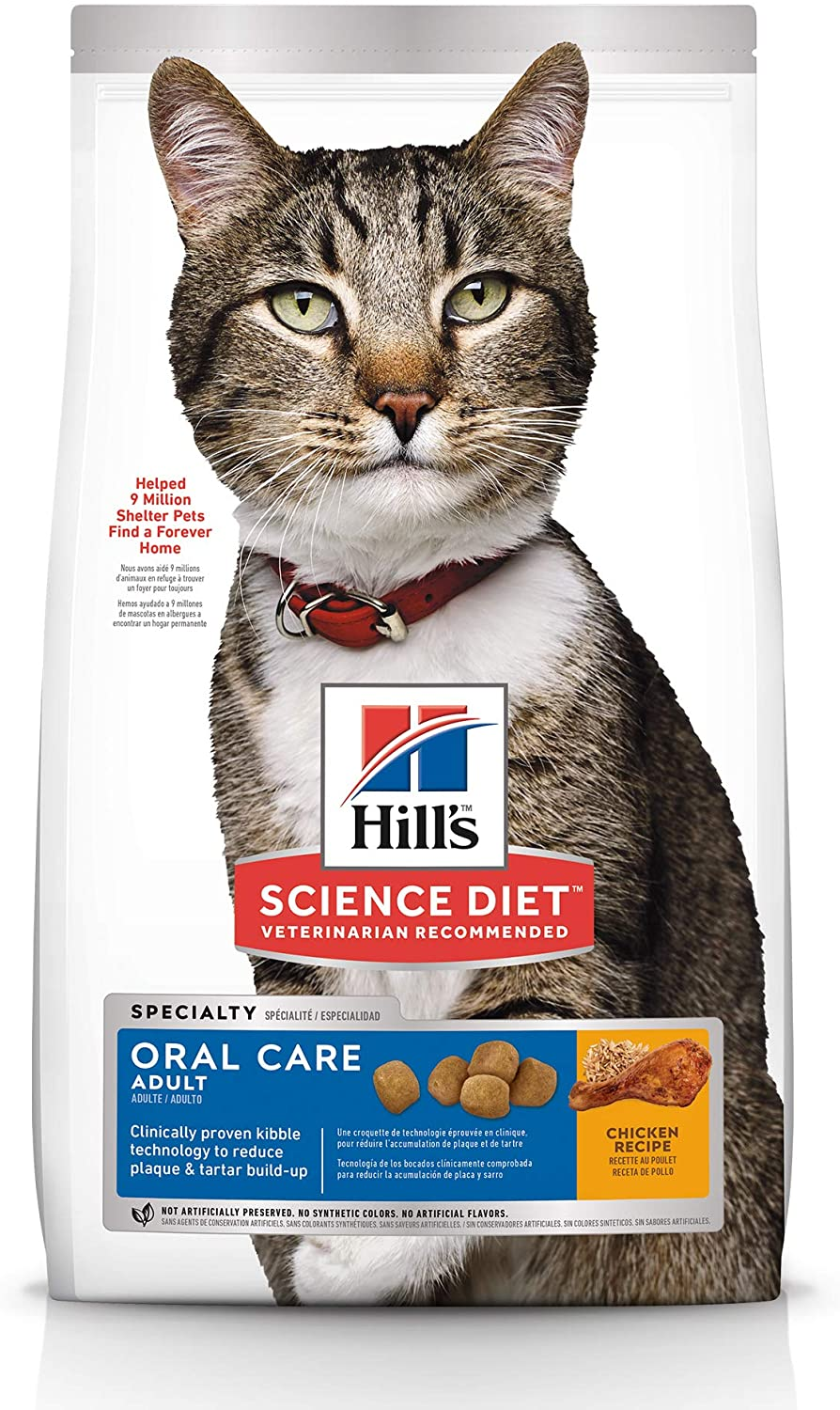 Hill’s Science Diet Adult Oral Care Dry Cat Food