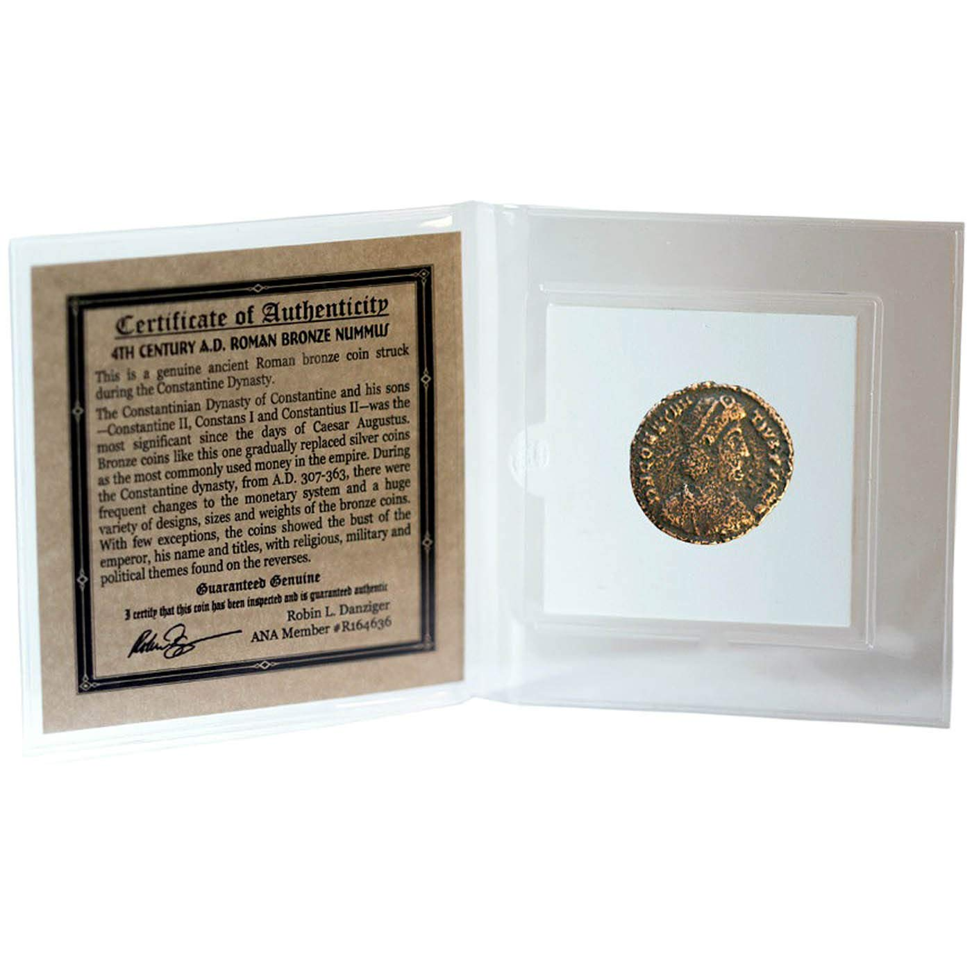 Genuine Roman Bronze Coin