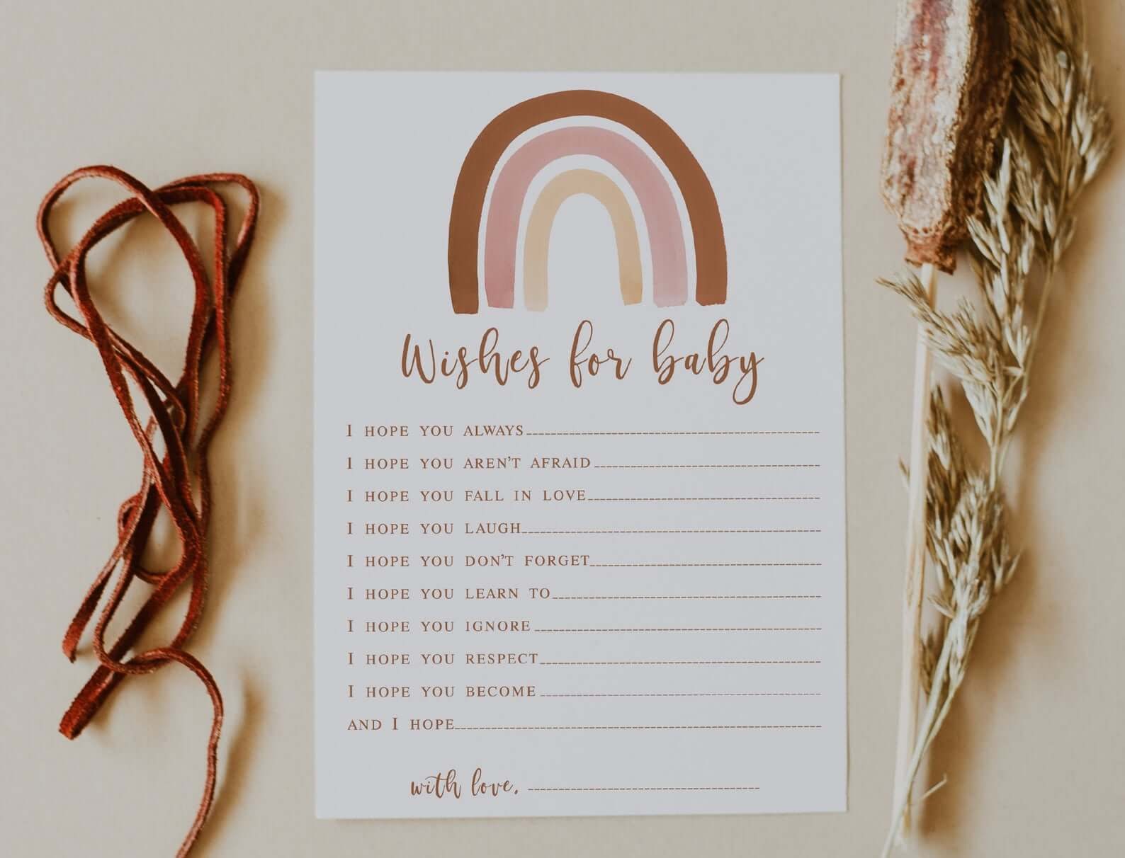 Wishes For Baby Game