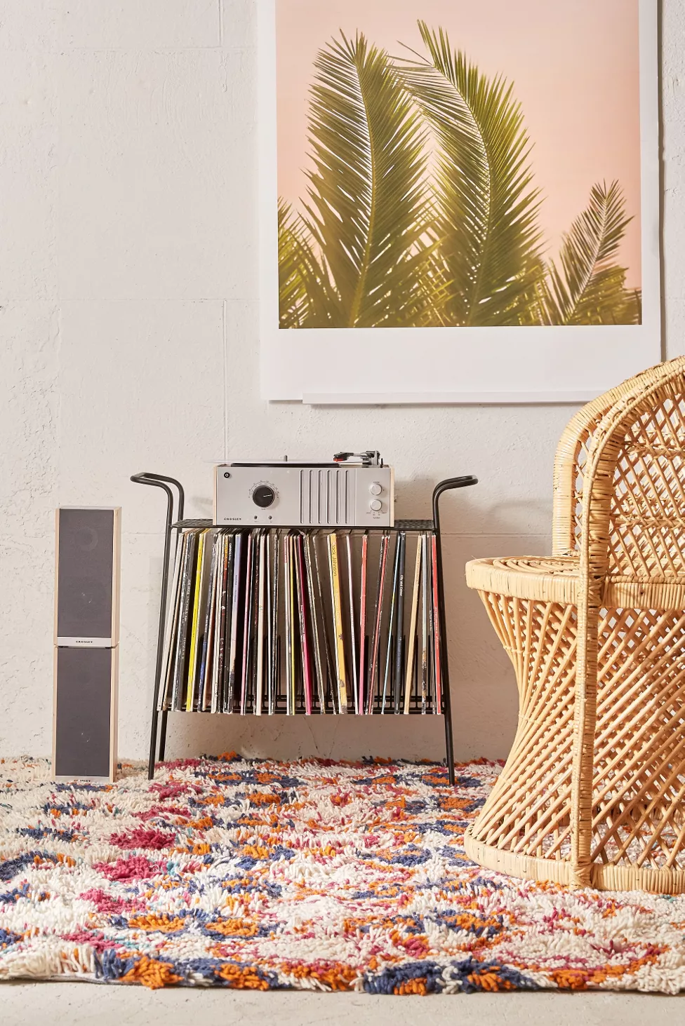 Larisa Vinyl Storage Rack