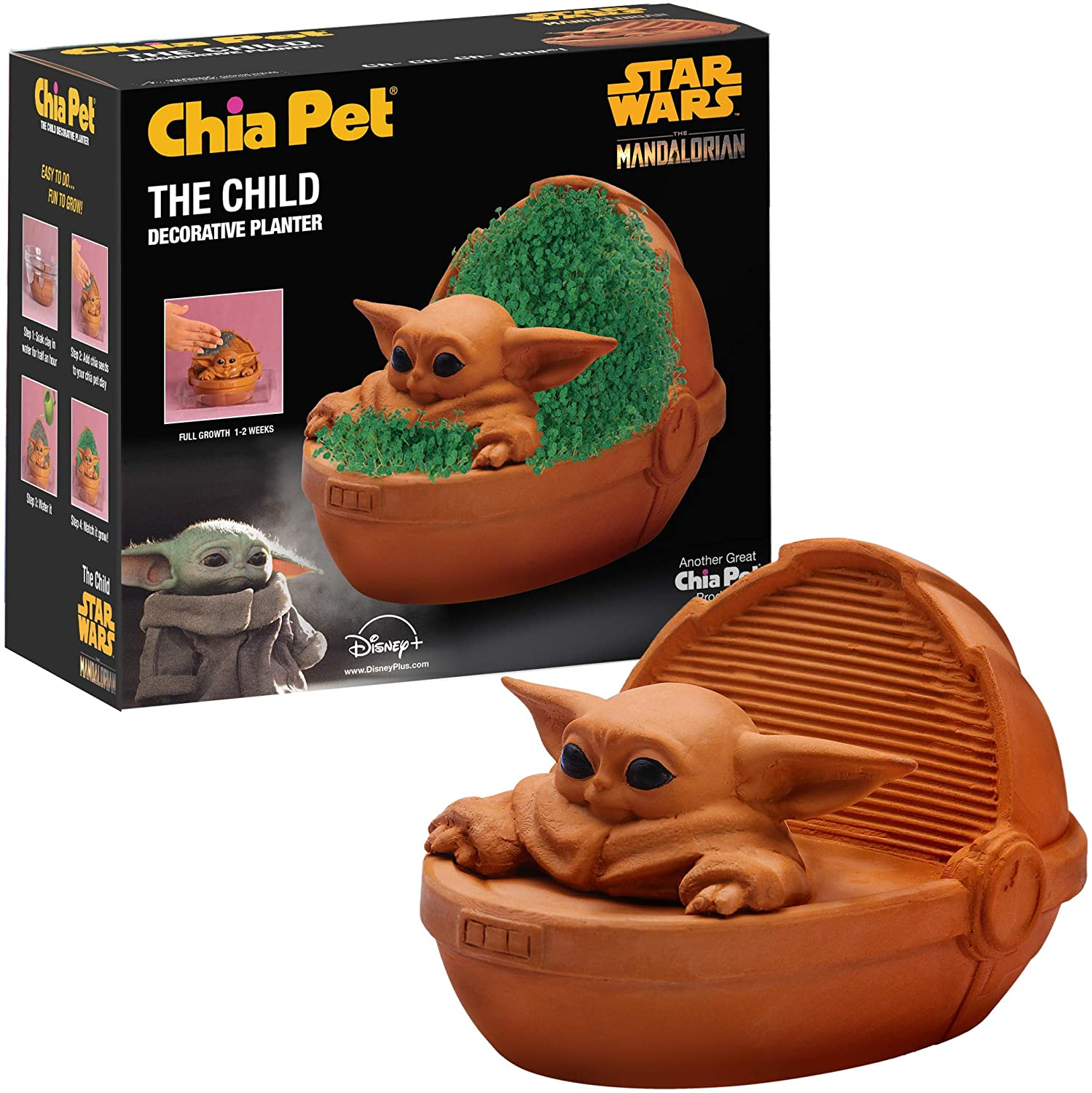 Baby Yoda Chia Pet