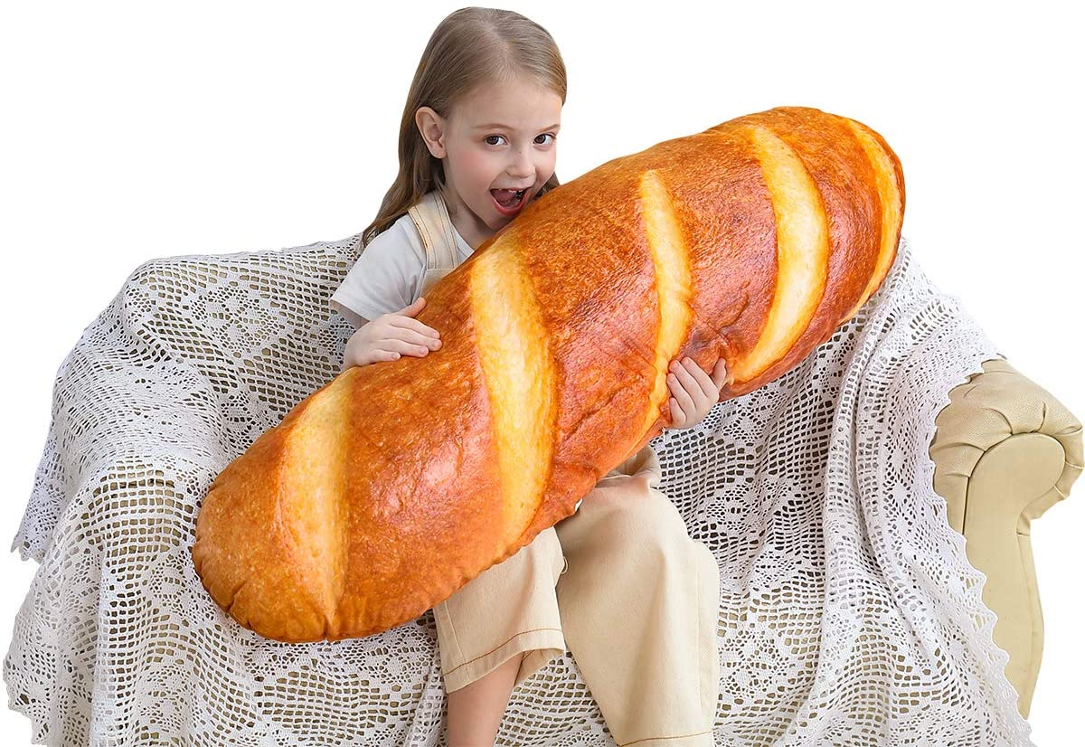 Giant bread pillow