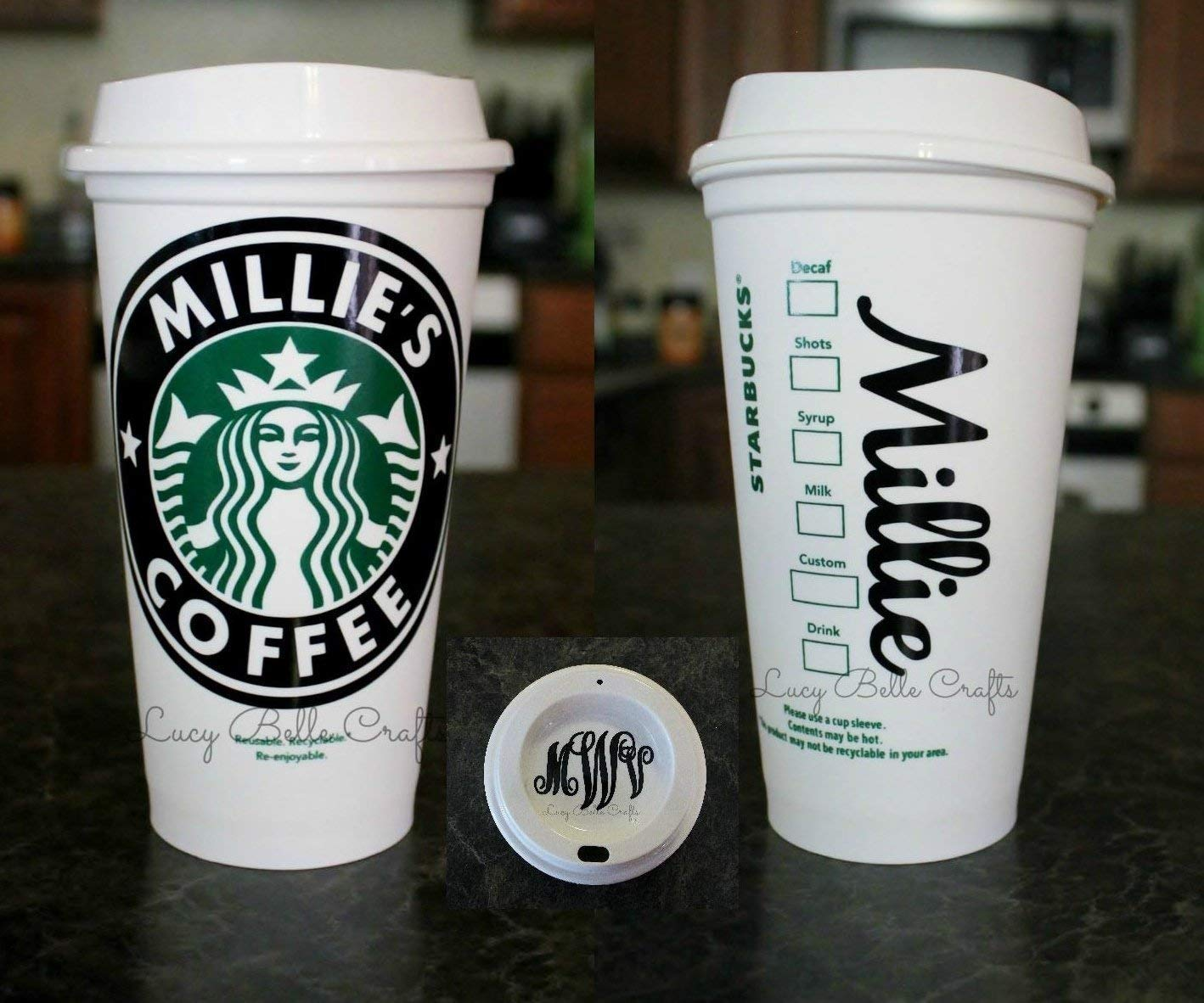 Customized Starbucks Cup