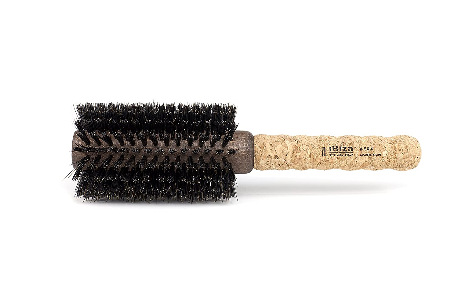Ibiza Collection Extended Cork Round Brush