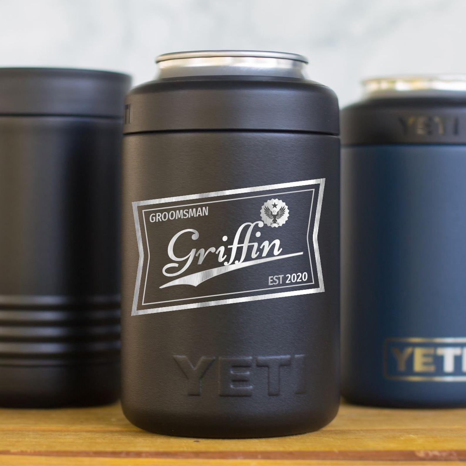 Personalized Yeti Beer Colster