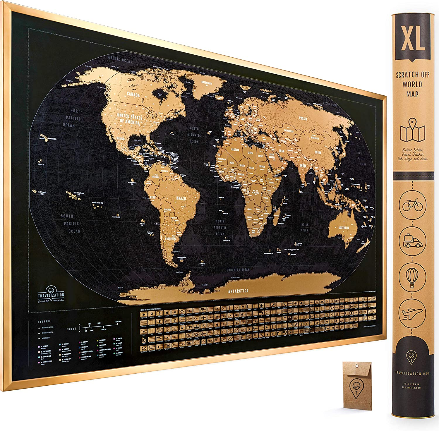 Maps International Scratch Off Map