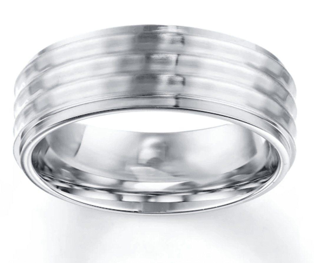 Stainless Steel wedding Band