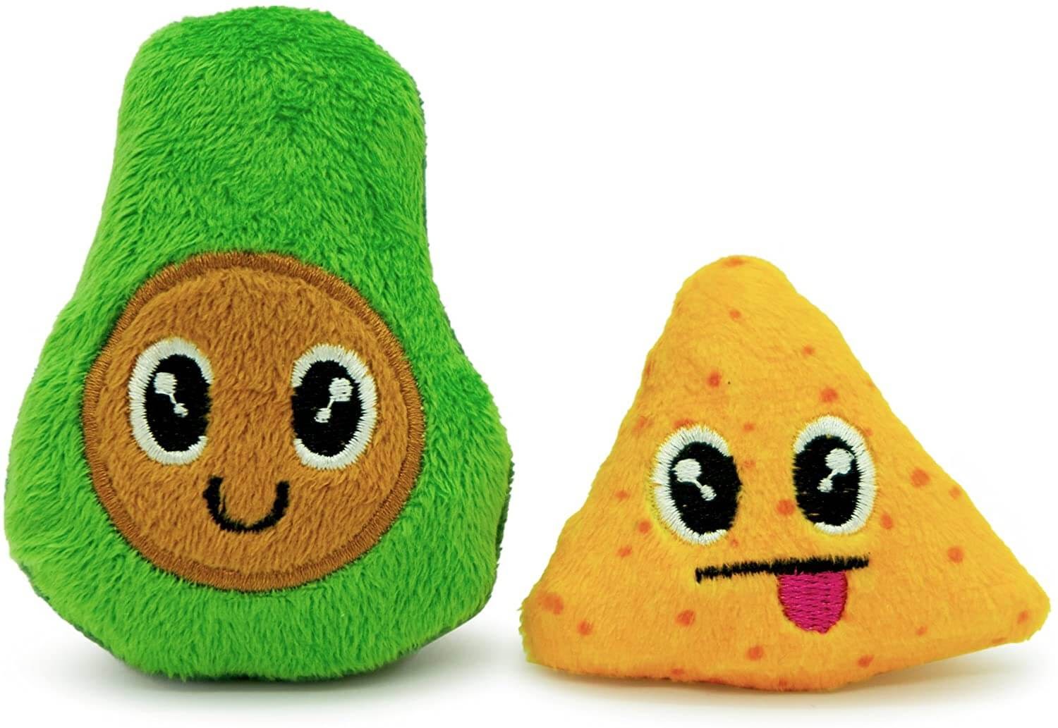 Pet Craft Supply Co. Silly avocado and chip toys
