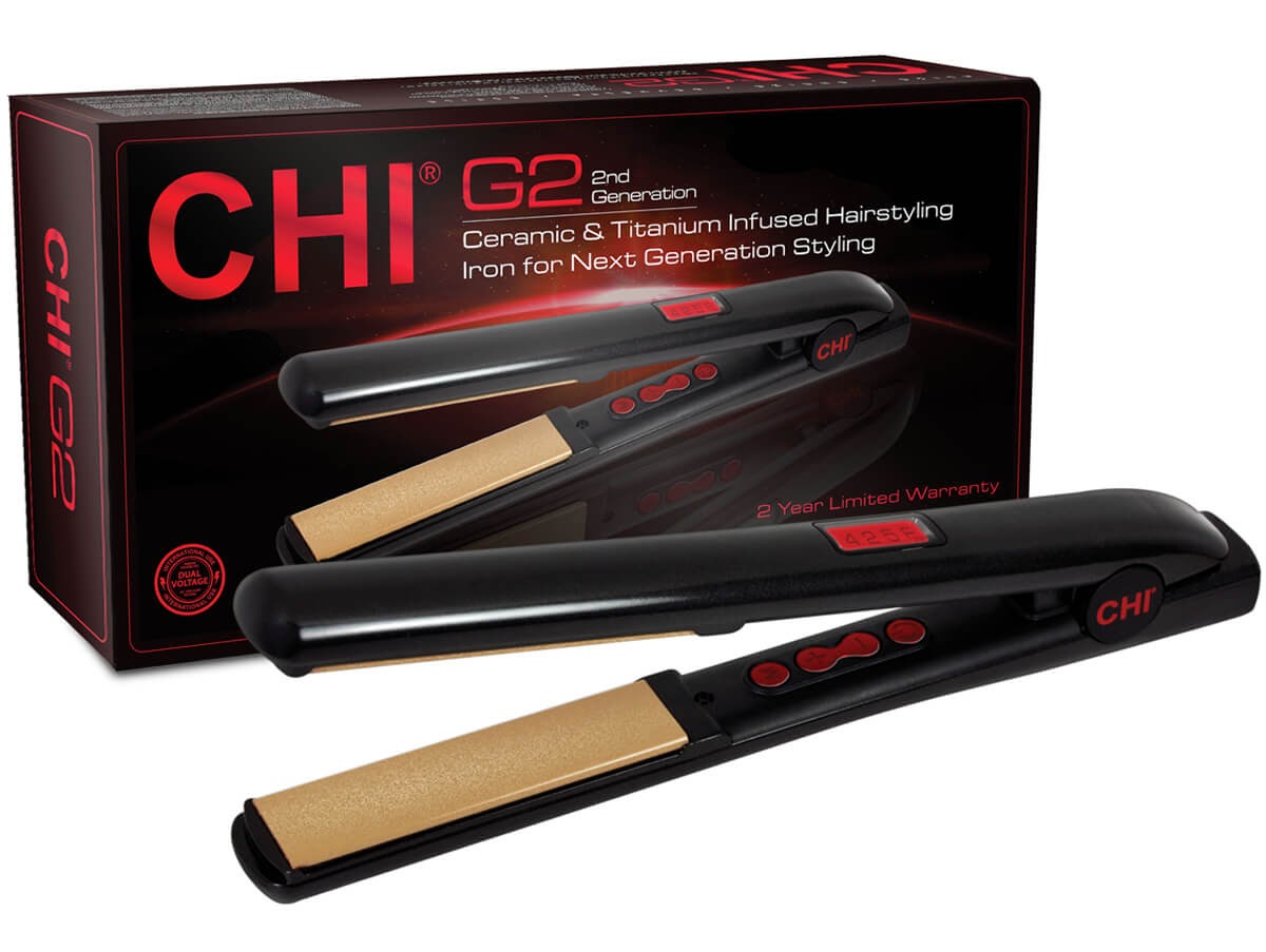 G2 Ceramic and Titanium Infused Hairstyling Iron