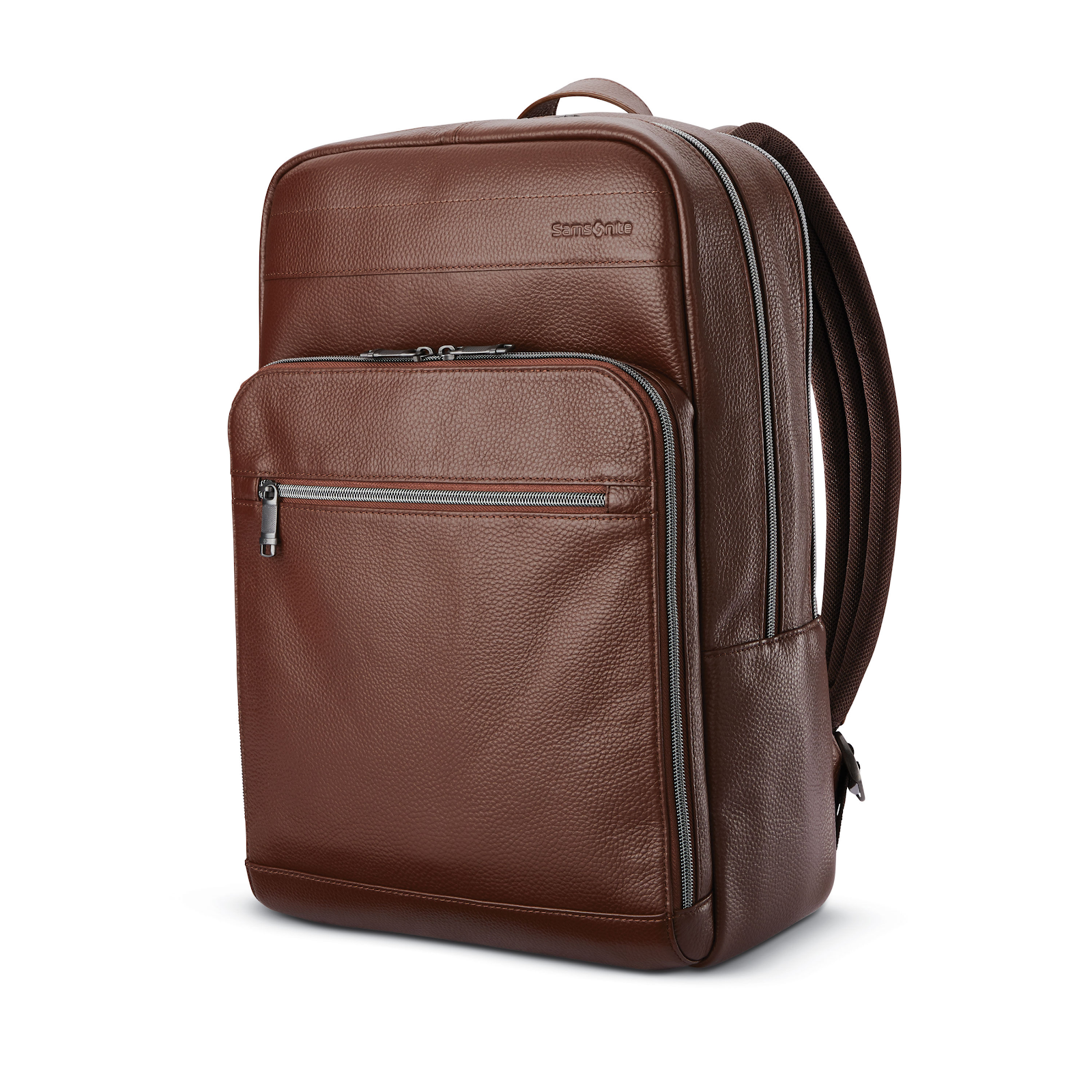 Samsonite Leather Slim Backpack